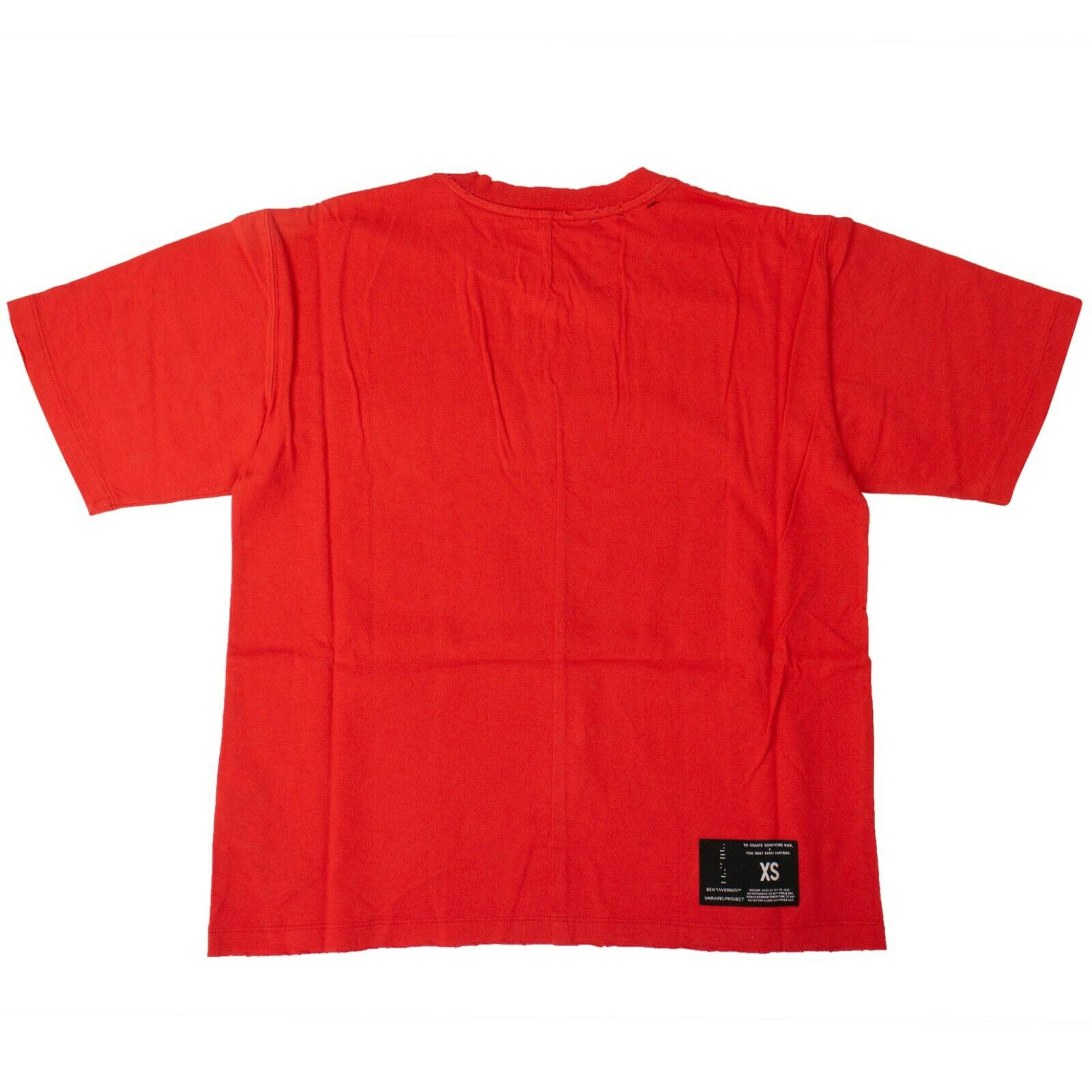 Alternate View 2 of Unravel Project Slogan Print T-Shirt - Red