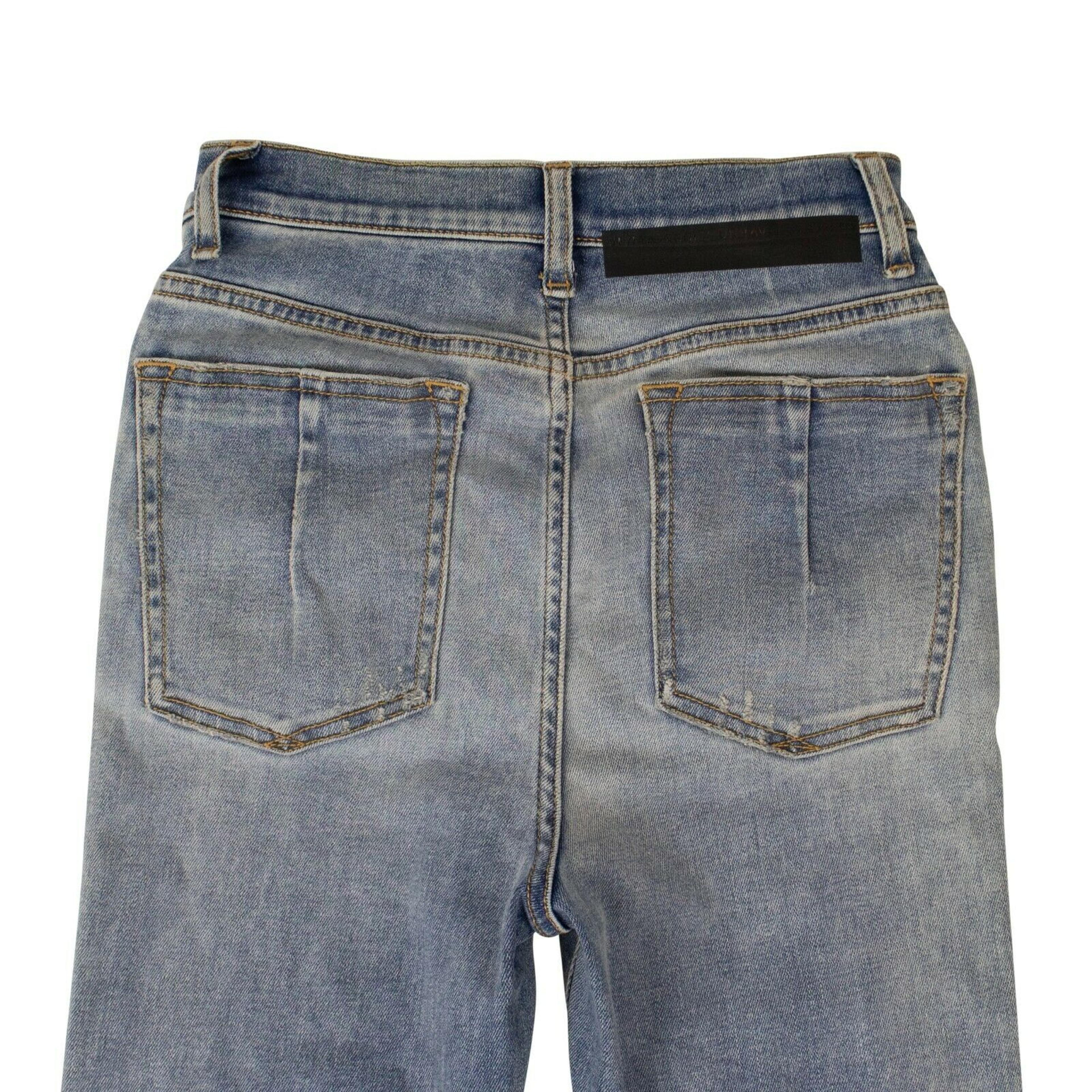 Alternate View 3 of Unravel Project Zip-Embellished Skinny Jeans - Denim