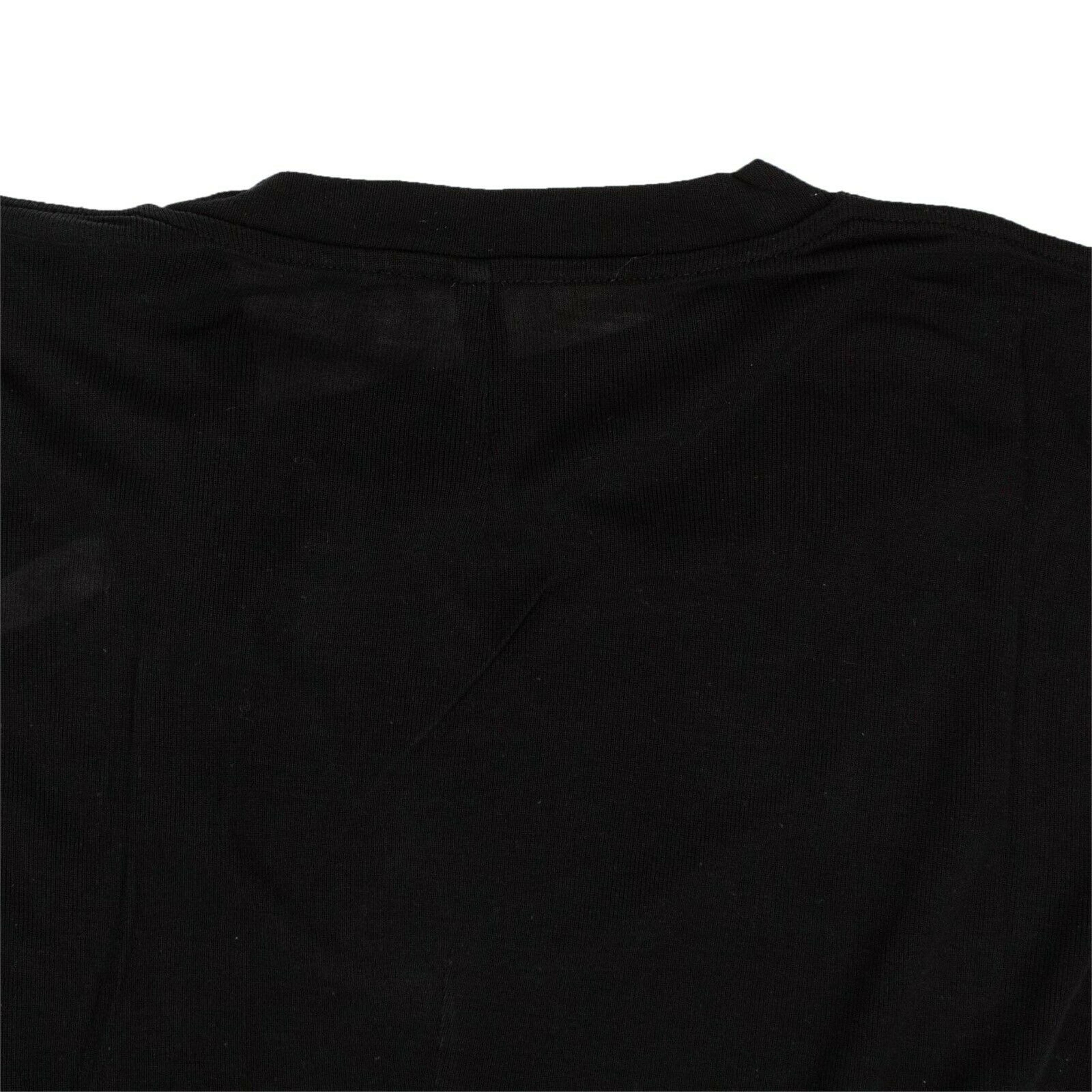 Alternate View 4 of Black Silk Pintuck T-Shirt
