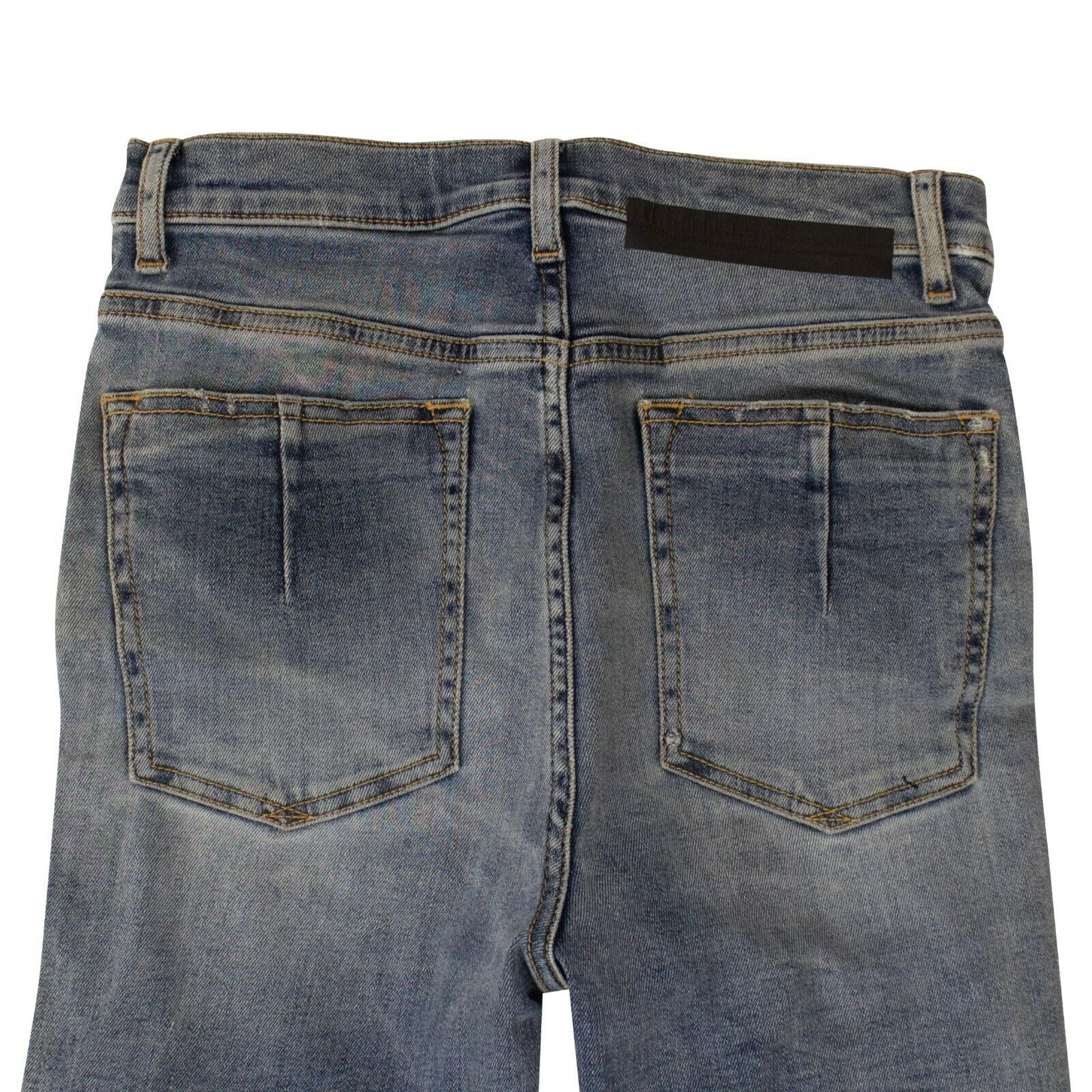 Alternate View 3 of Unravel Project Moonwash Multi-Zip Jeans - Denim
