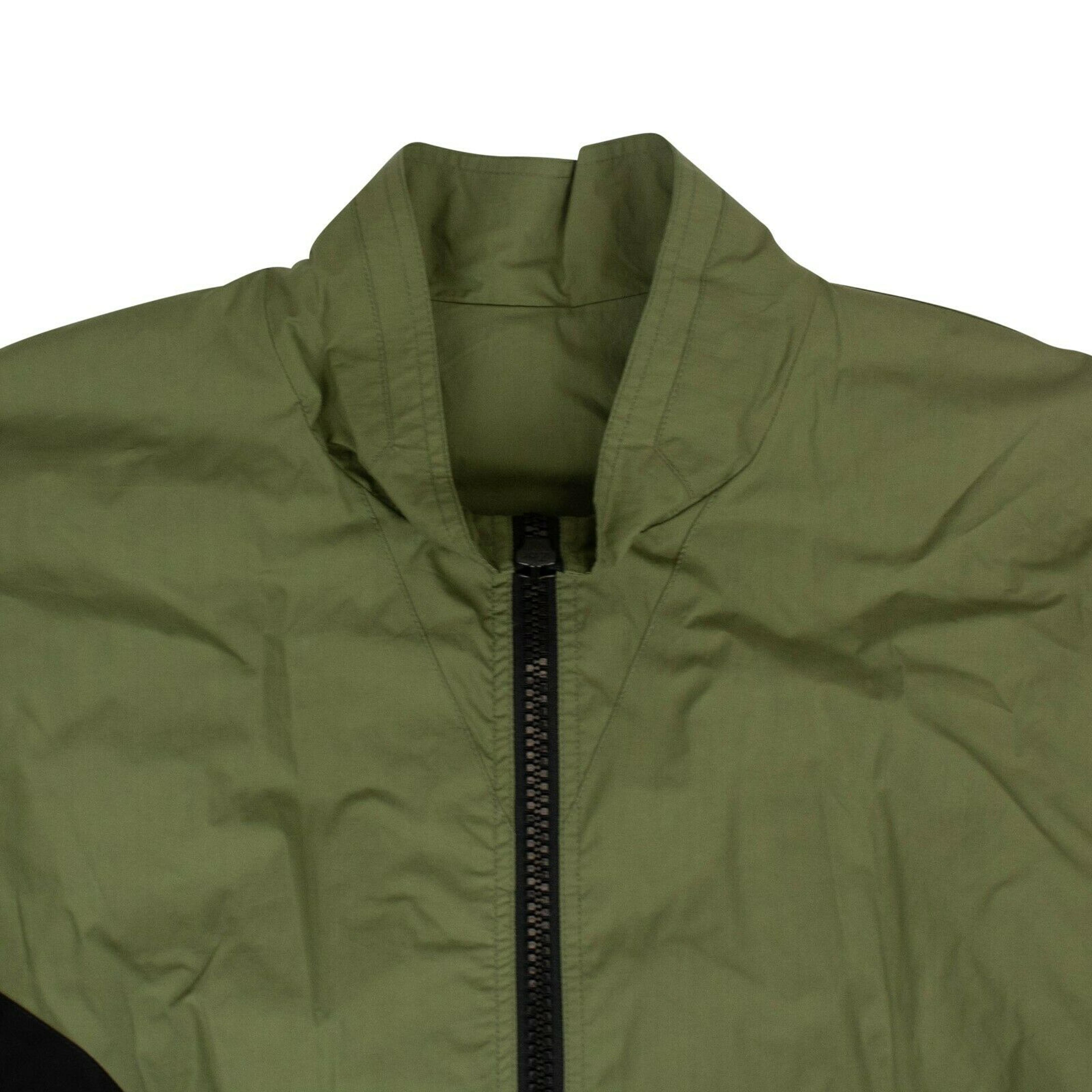 Alternate View 2 of Green And Black Panel Lightweight Jacket