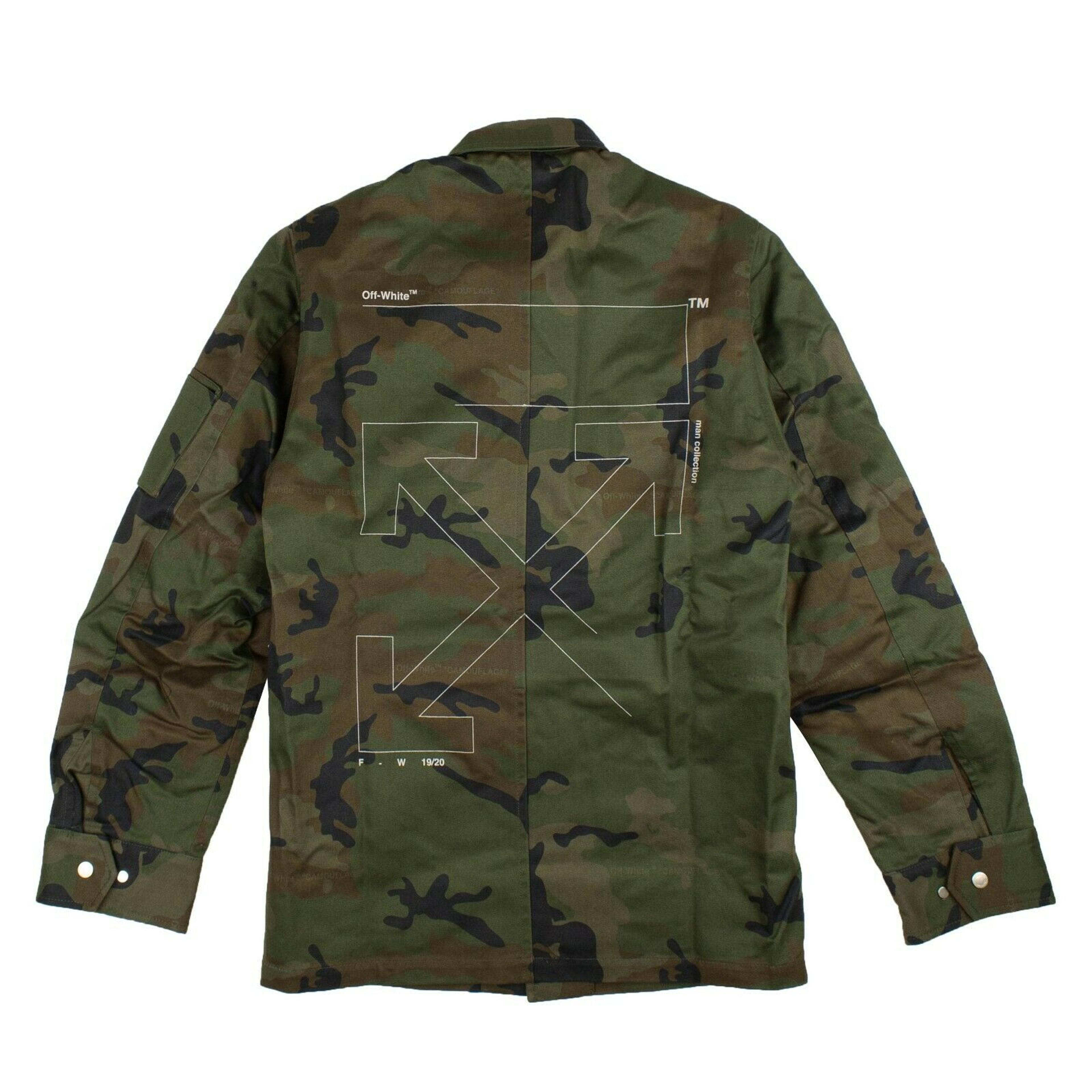 Alternate View 1 of Green Camouflage Field Jacket
