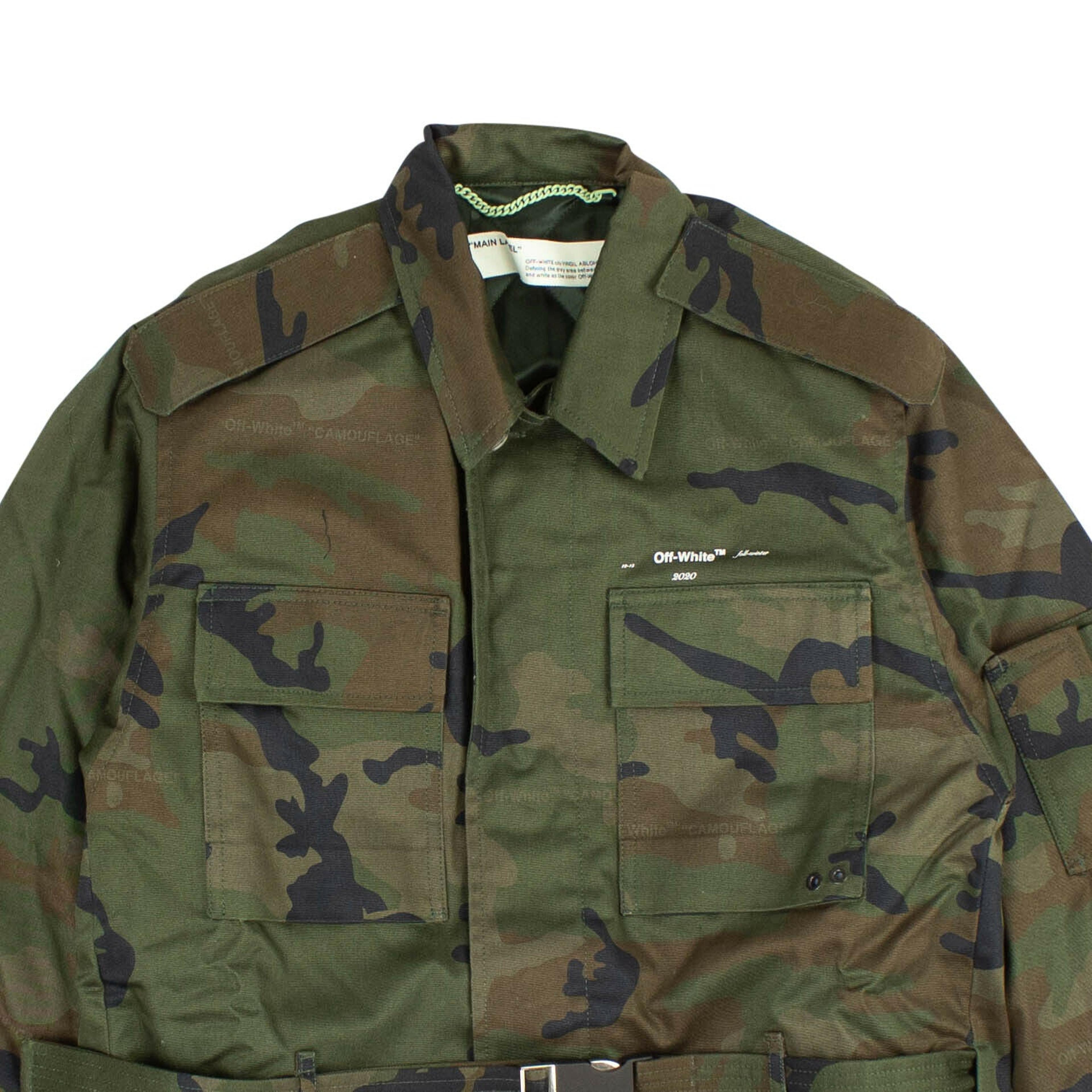 Alternate View 2 of Green Camouflage Field Jacket