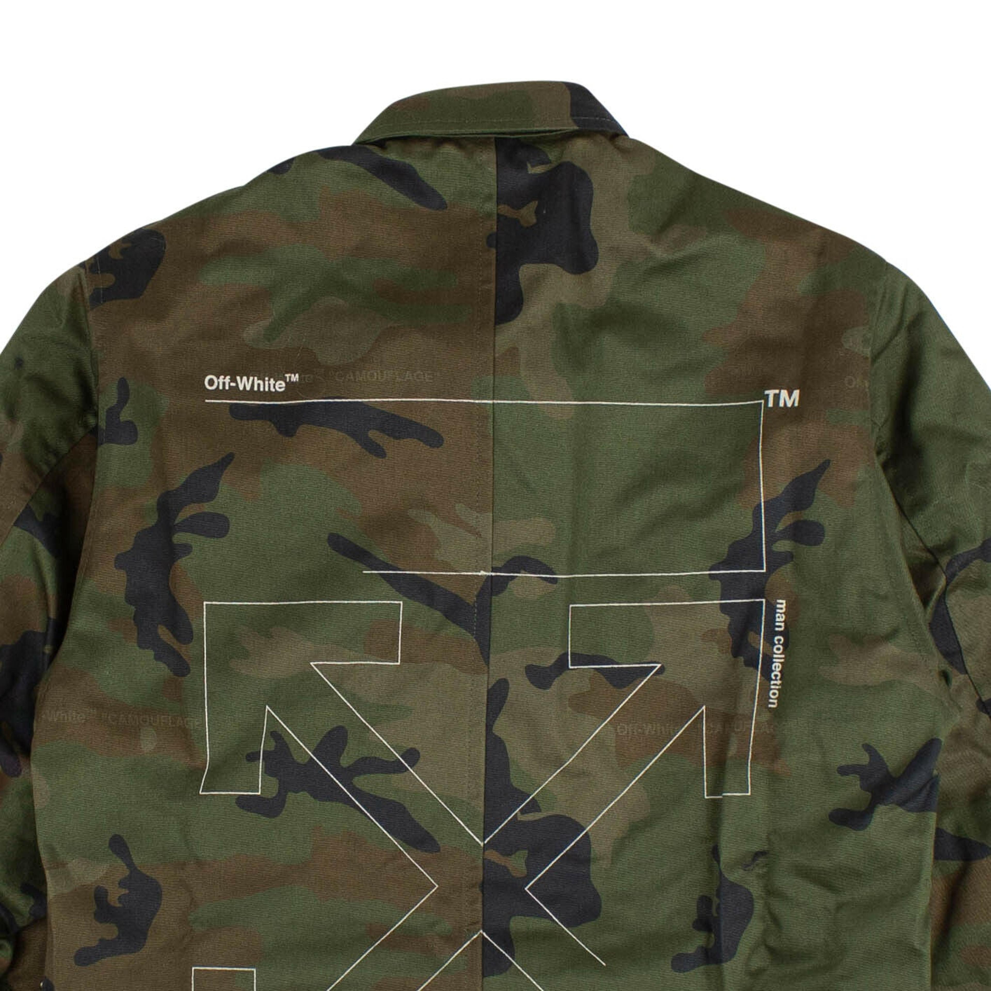 Alternate View 3 of Green Camouflage Field Jacket