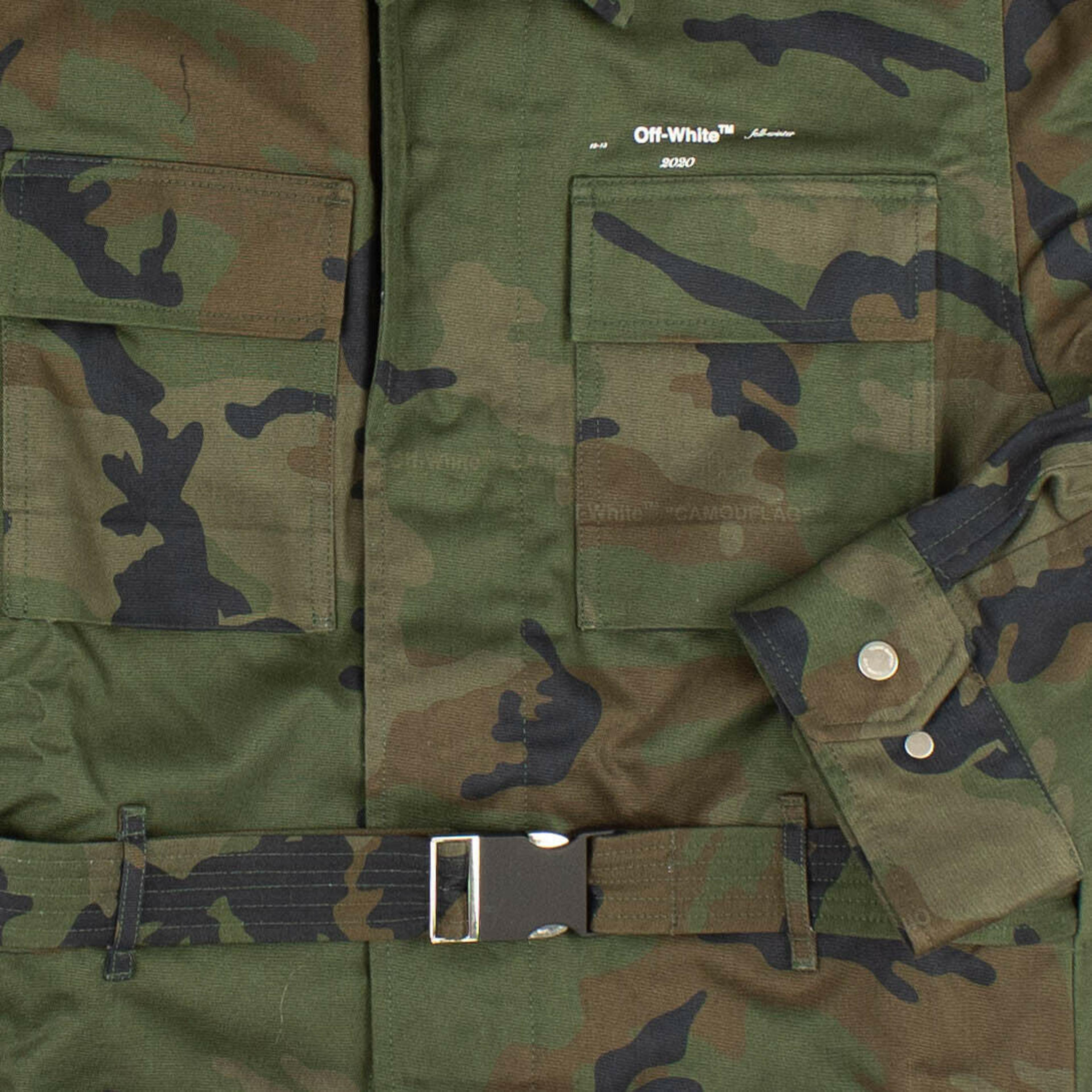 Alternate View 4 of Green Camouflage Field Jacket