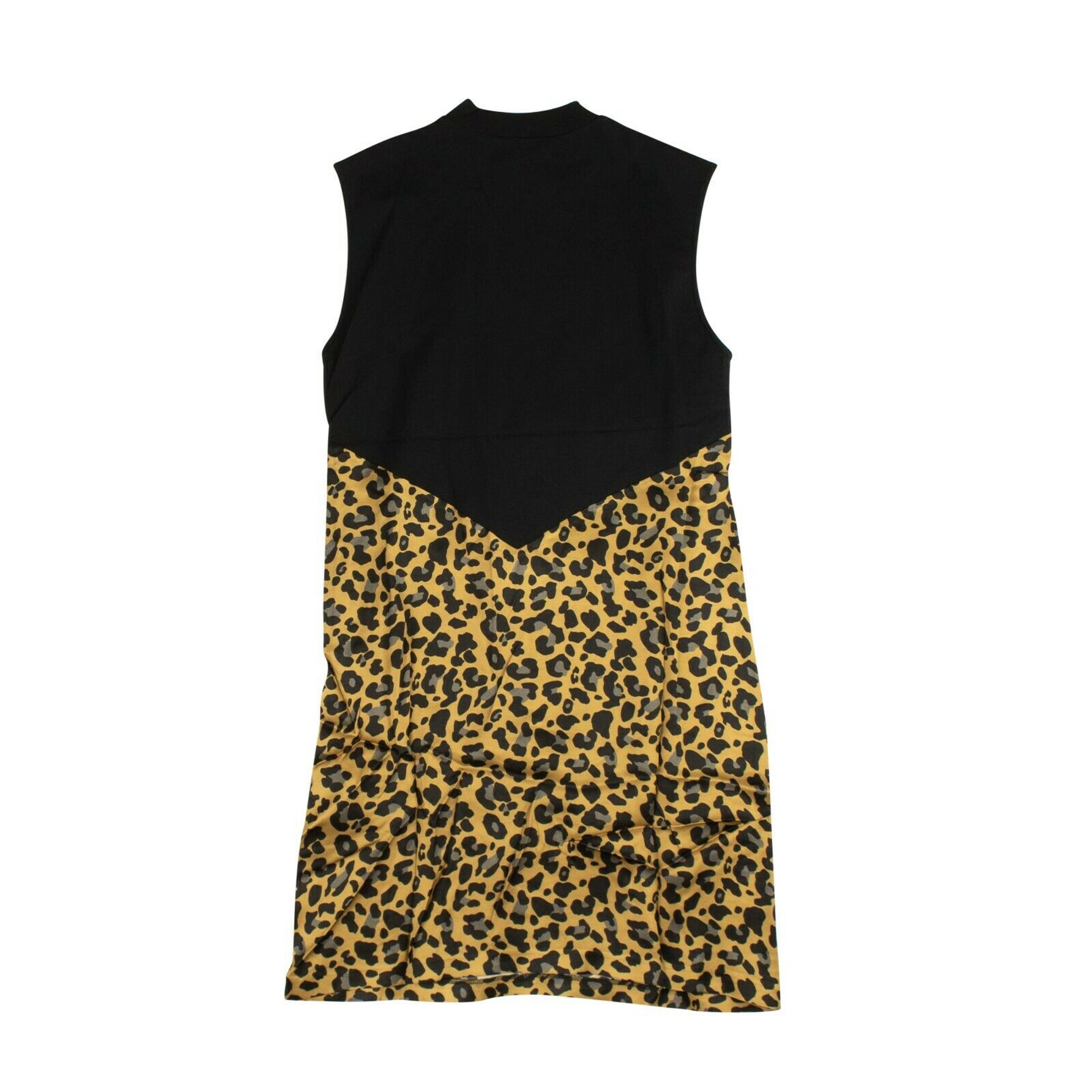 Alternate View 1 of Marcelo Burlon Print Sleeveless Dress - Black/Leopard