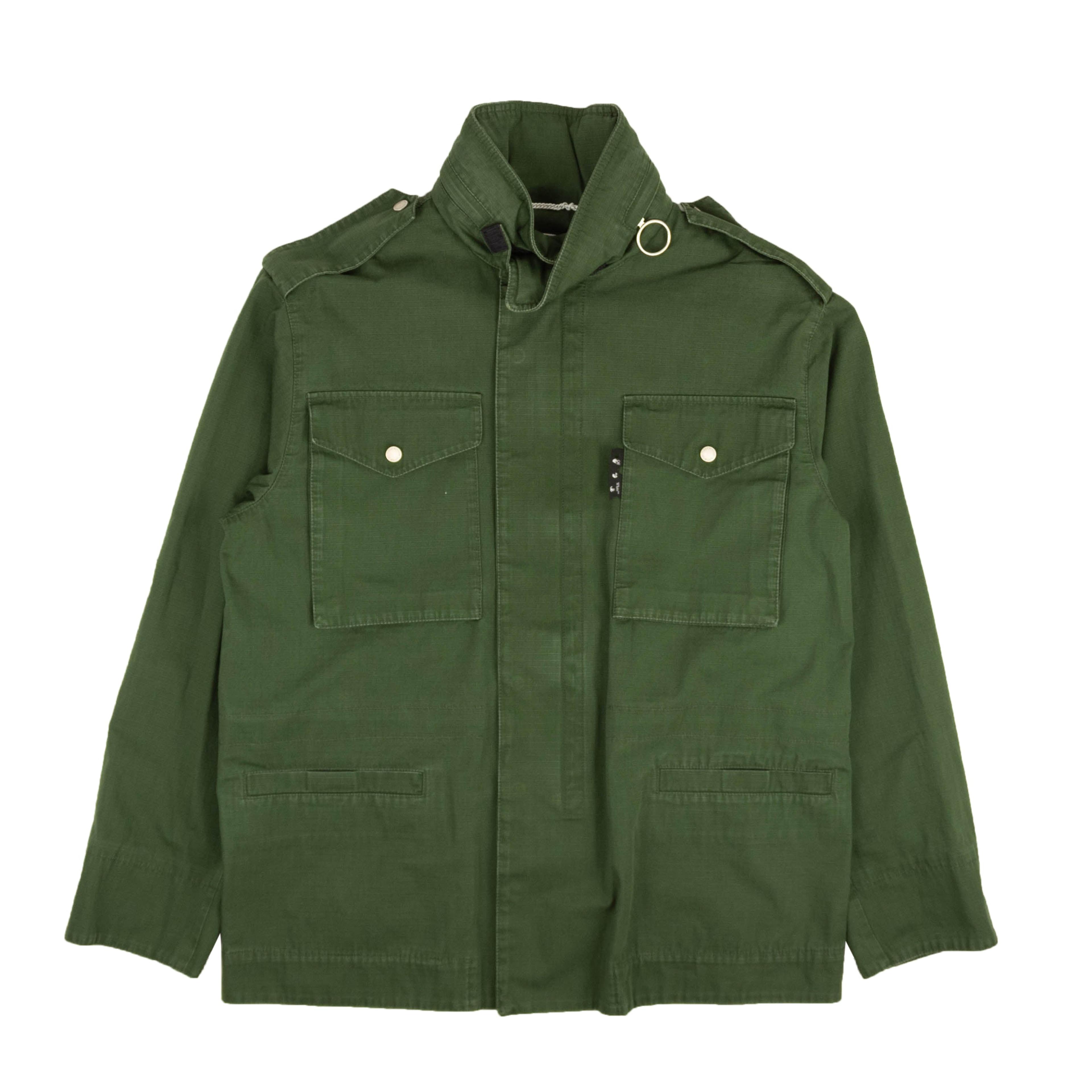 Green Checker Field Jacket