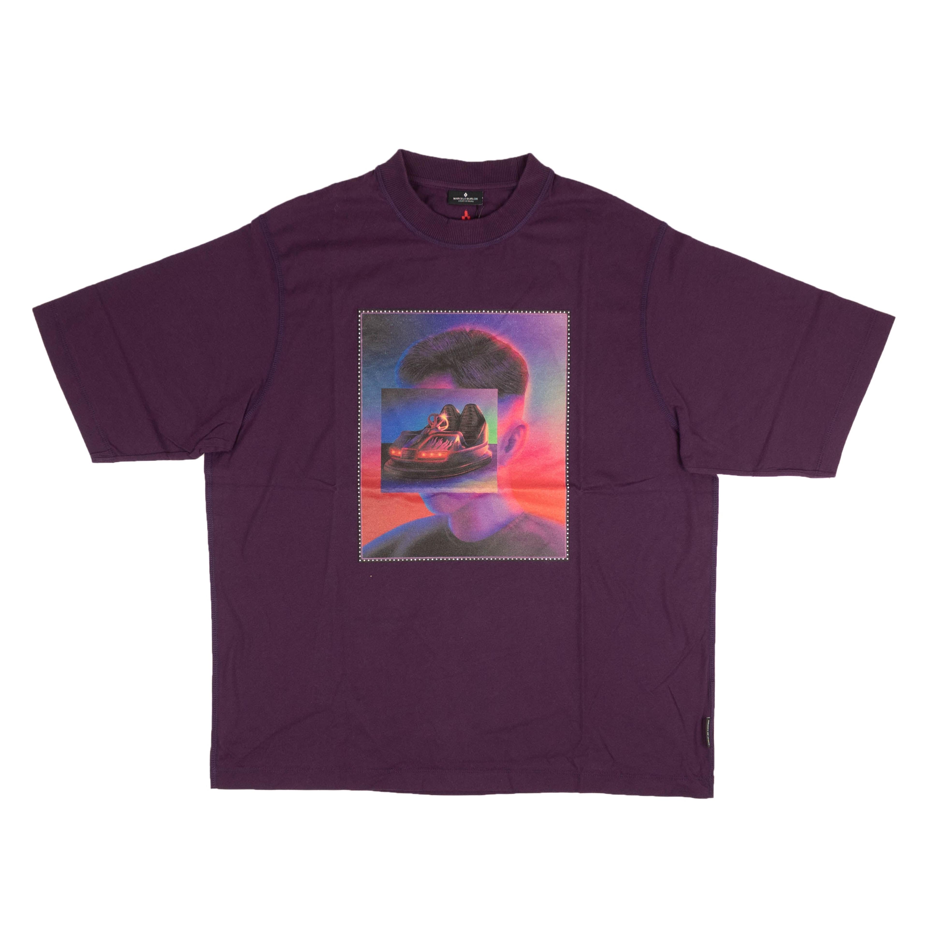 Marcelo Burlon Graphic T-Shirt - Purple