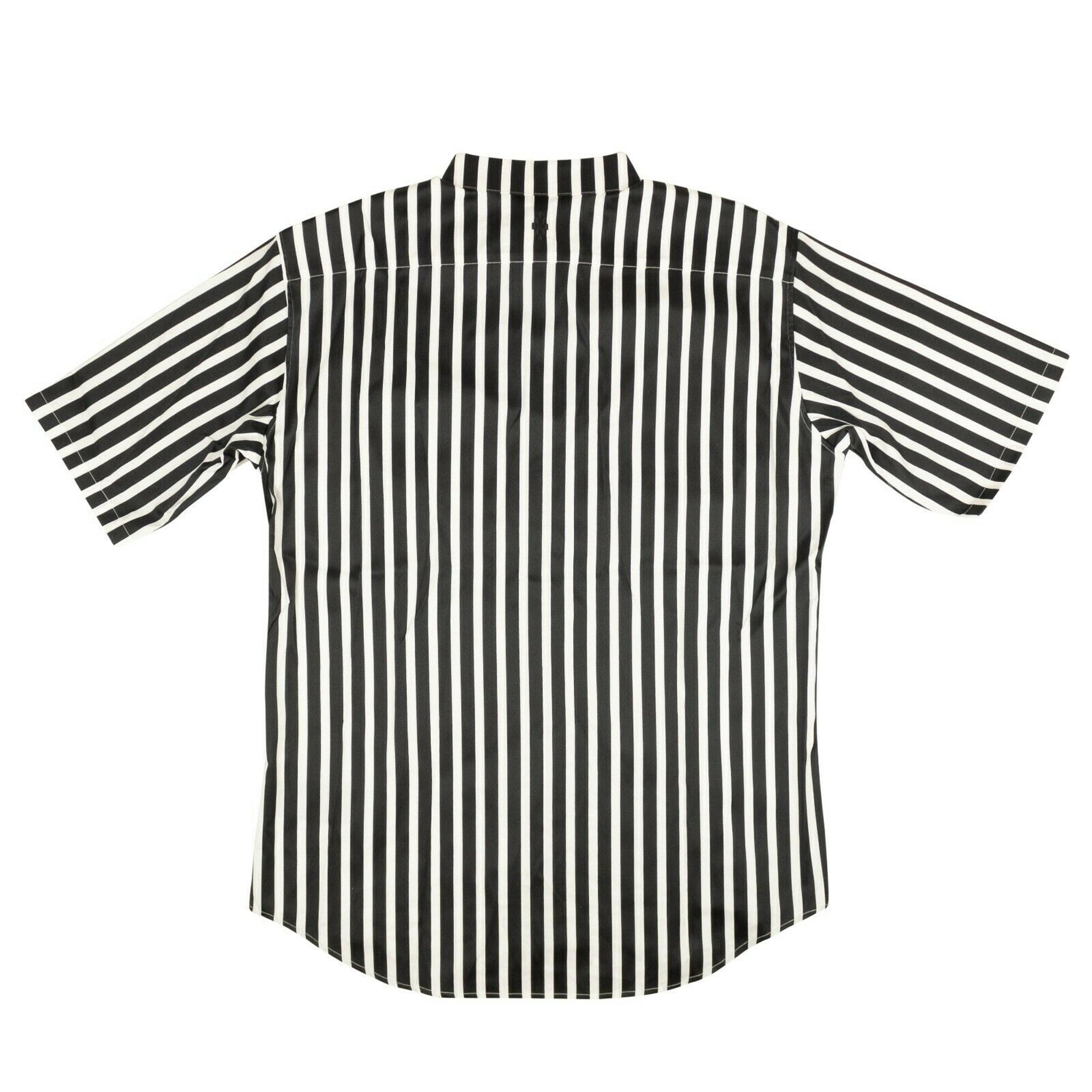 Alternate View 1 of Black And White Striped Confidencial Shirt