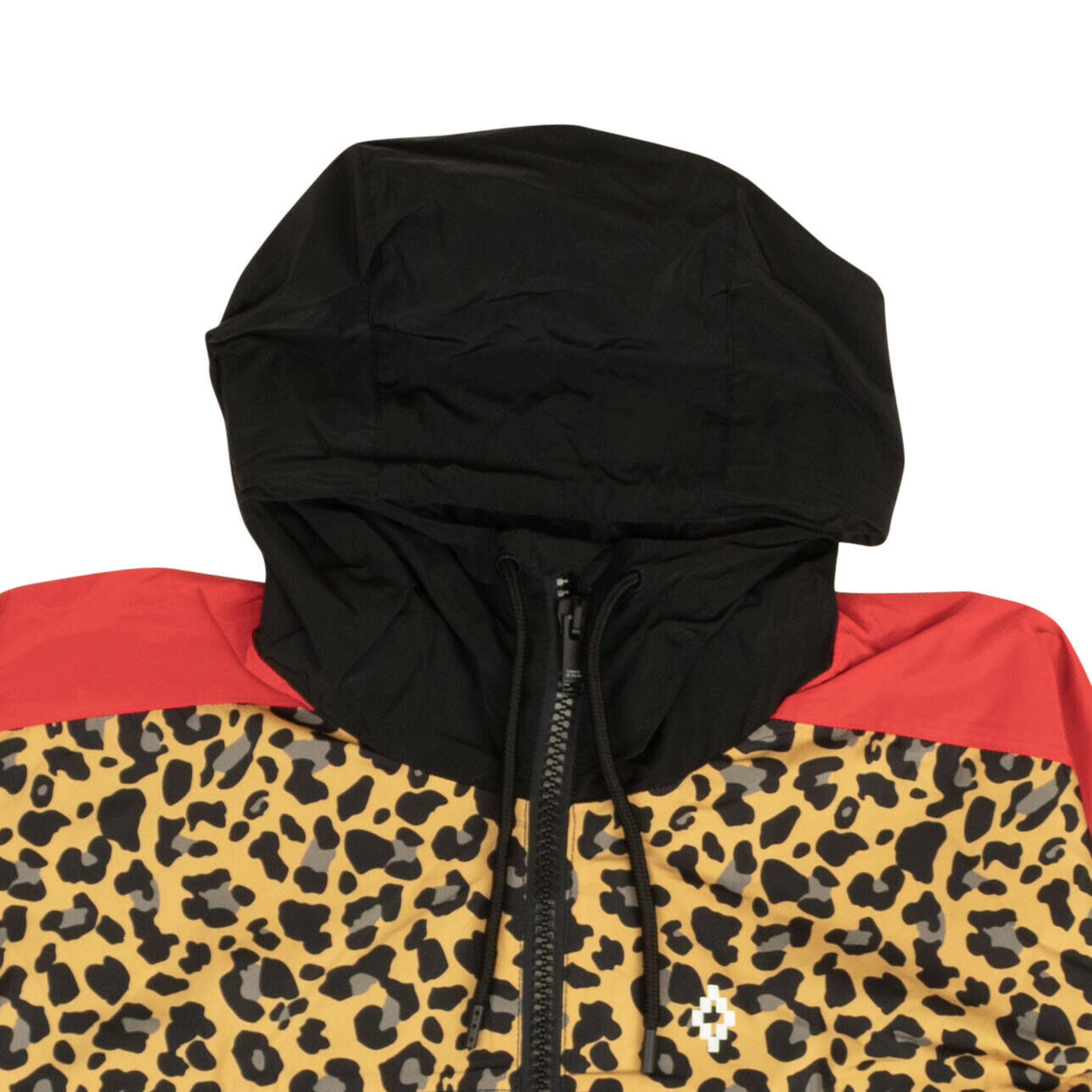 Alternate View 2 of Black And Red Leopard Windbreaker
