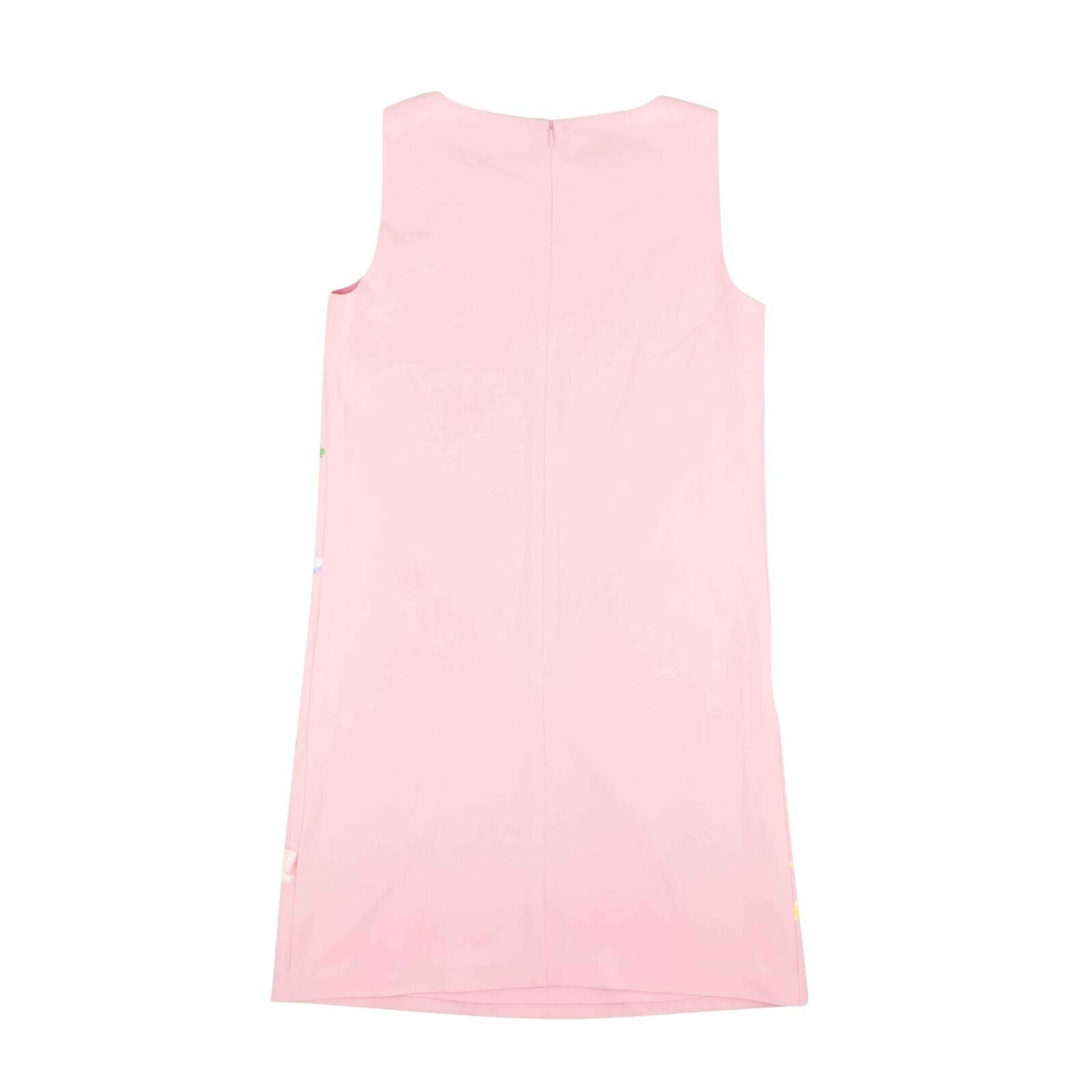 Alternate View 2 of NWT BOUTIQUE MOSCHINO Pink Moschino Summer Look Straight Dress