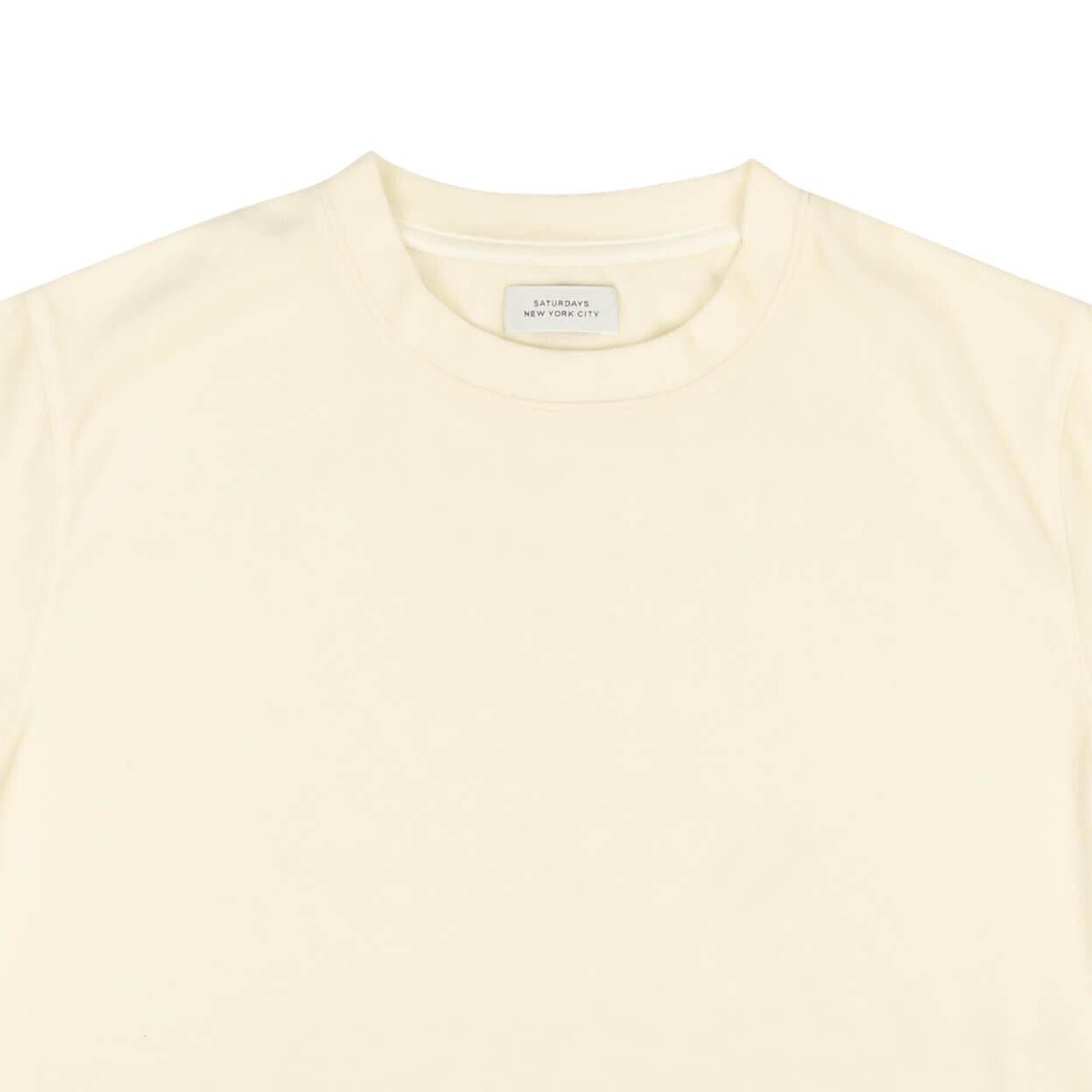 Alternate View 2 of Ivory White Velour Short Sleeve T-Shirt