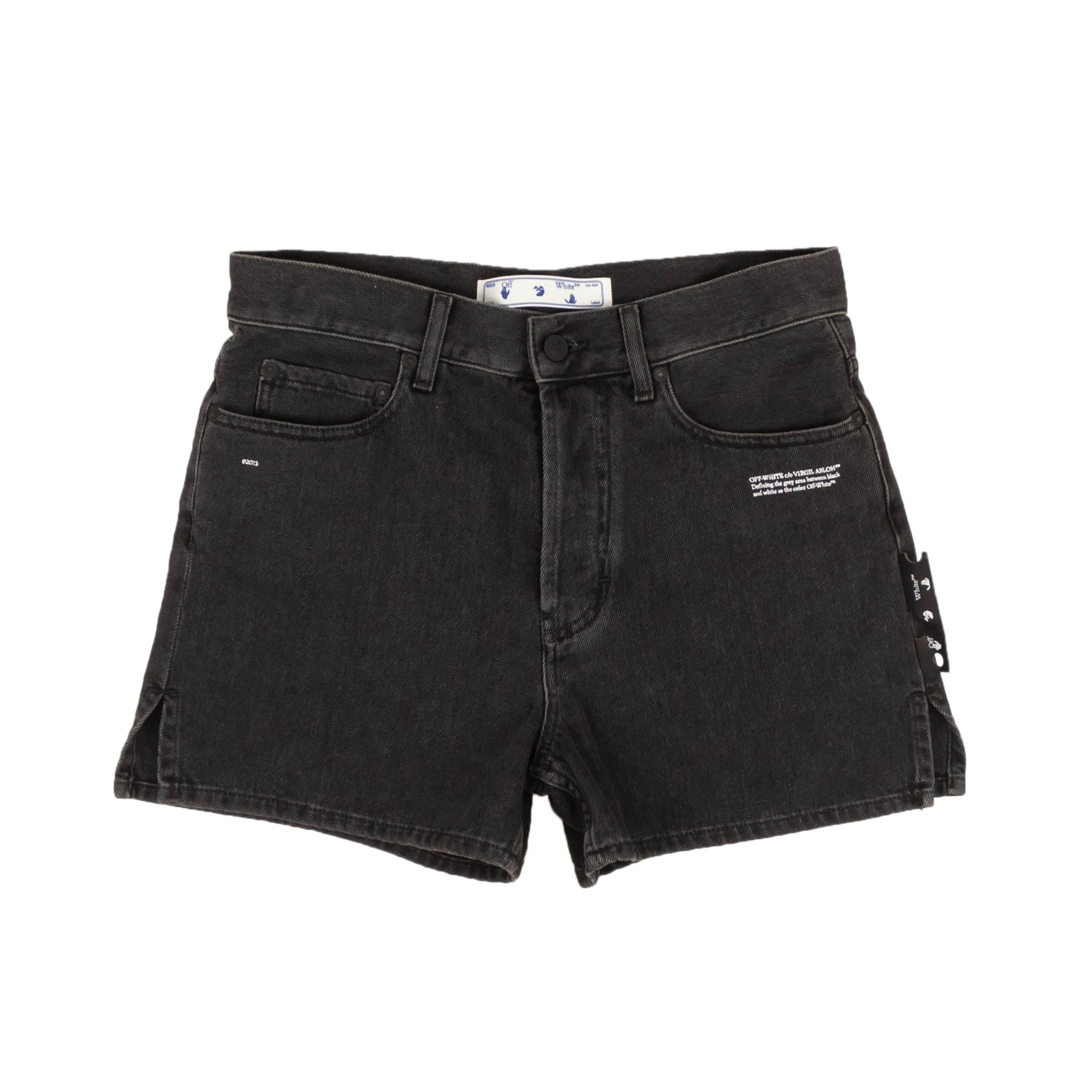 Black New Denim Jean Shorts