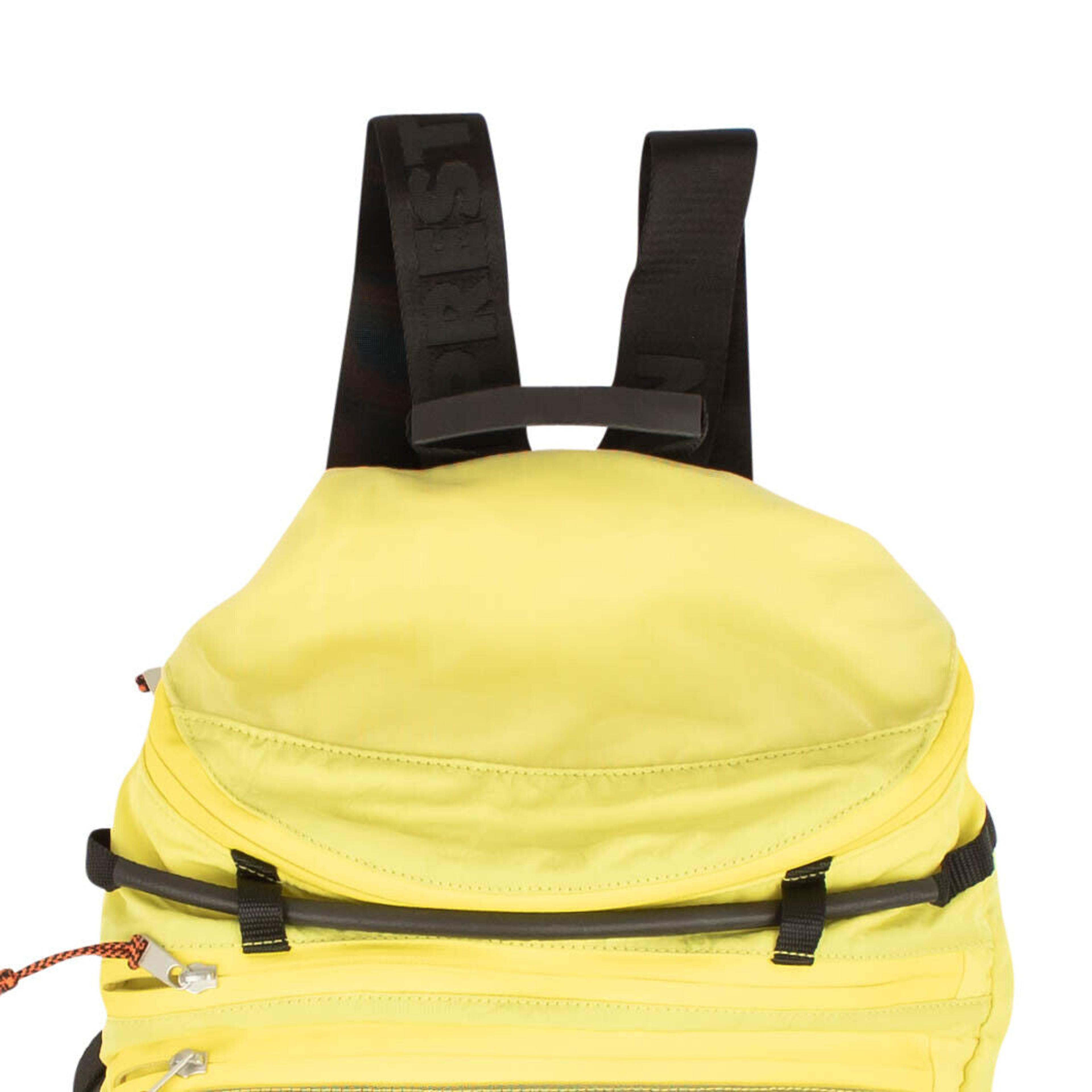 Alternate View 1 of Heron Preston Nylon Mesh Backpack - Yellow