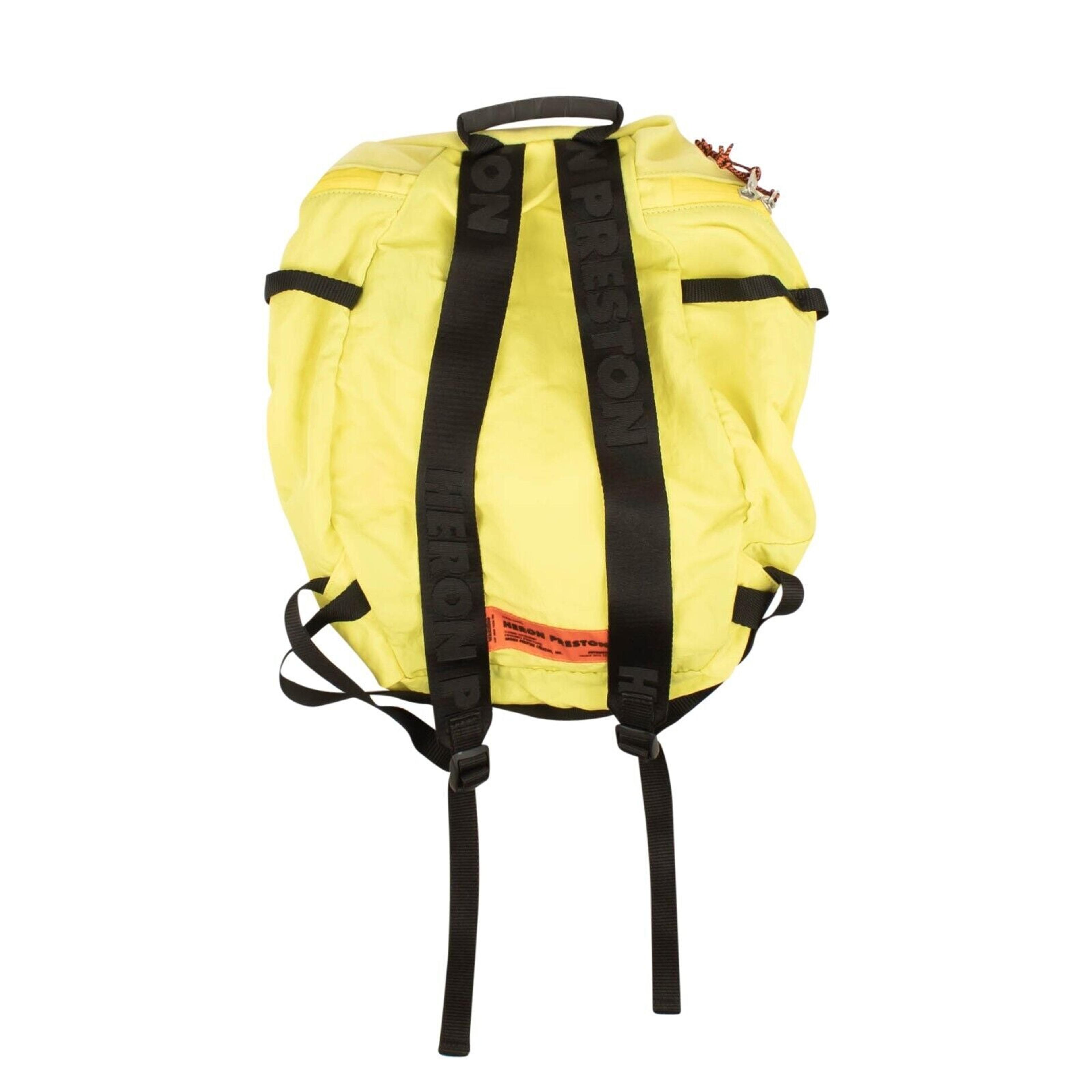 Alternate View 2 of Yellow Nylon Mesh Backpack