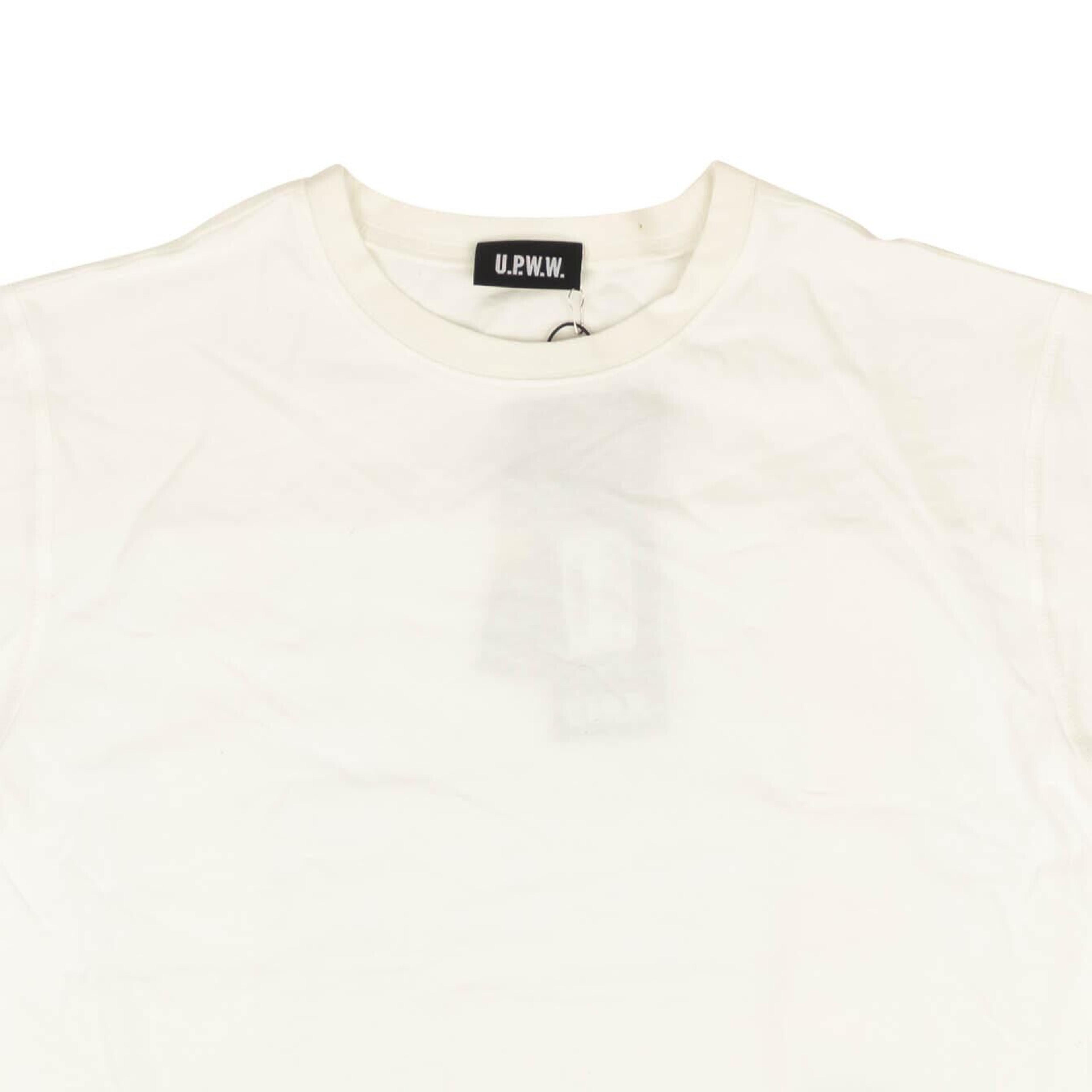 Alternate View 1 of White Short Sleeve With Insert T-Shirt