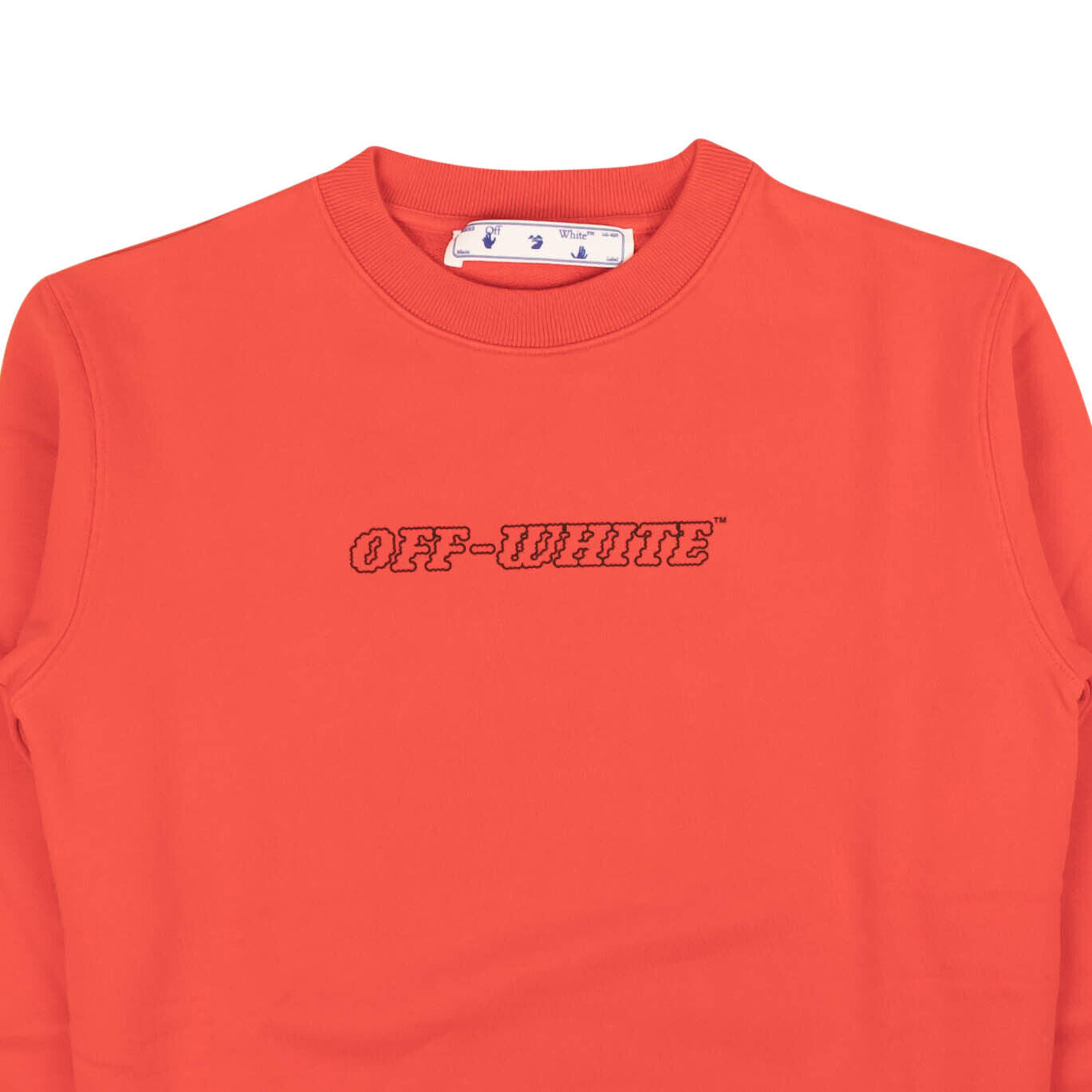 Alternate View 1 of Fiery Red And Nude Pascal Crewneck