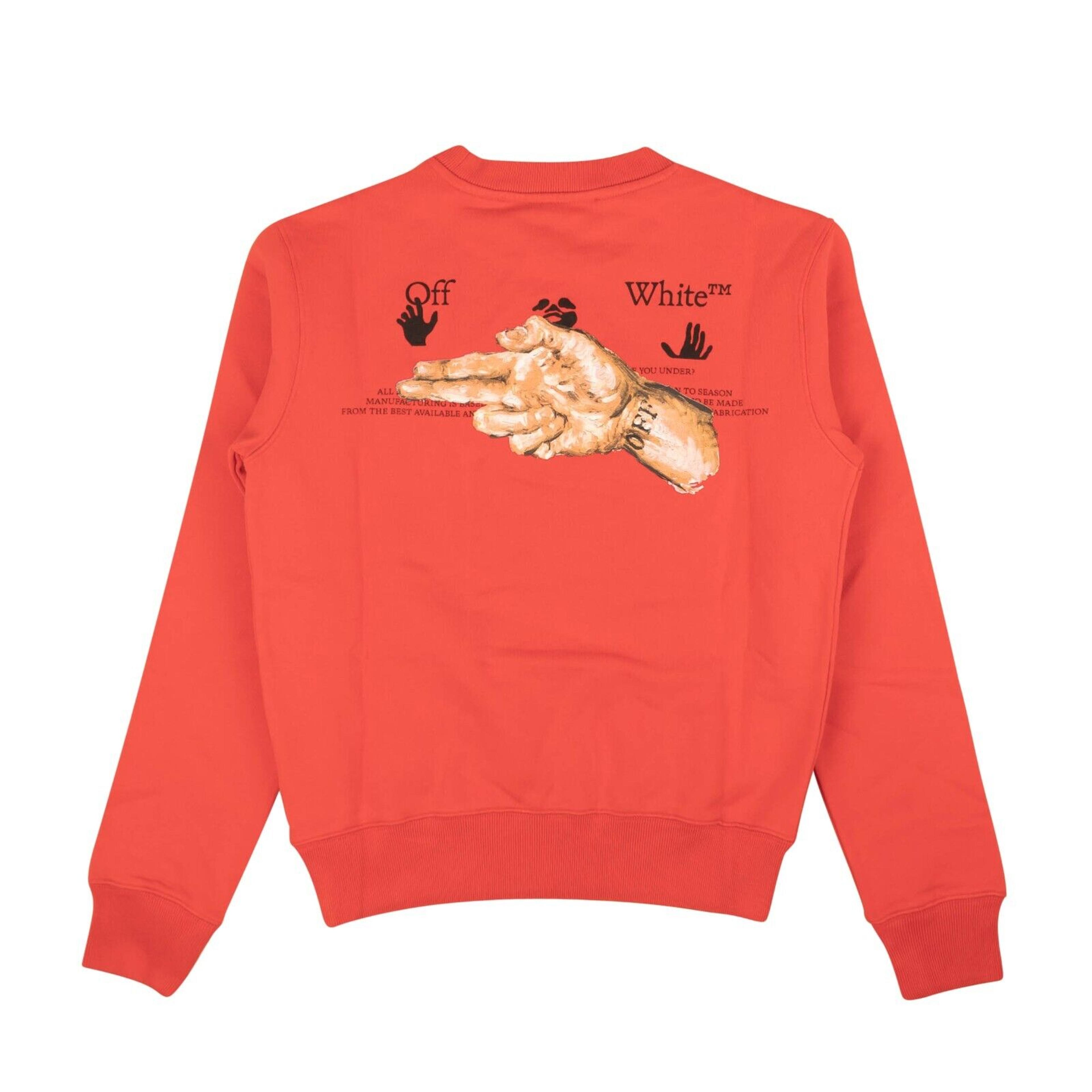 Alternate View 2 of Fiery Red And Nude Pascal Crewneck