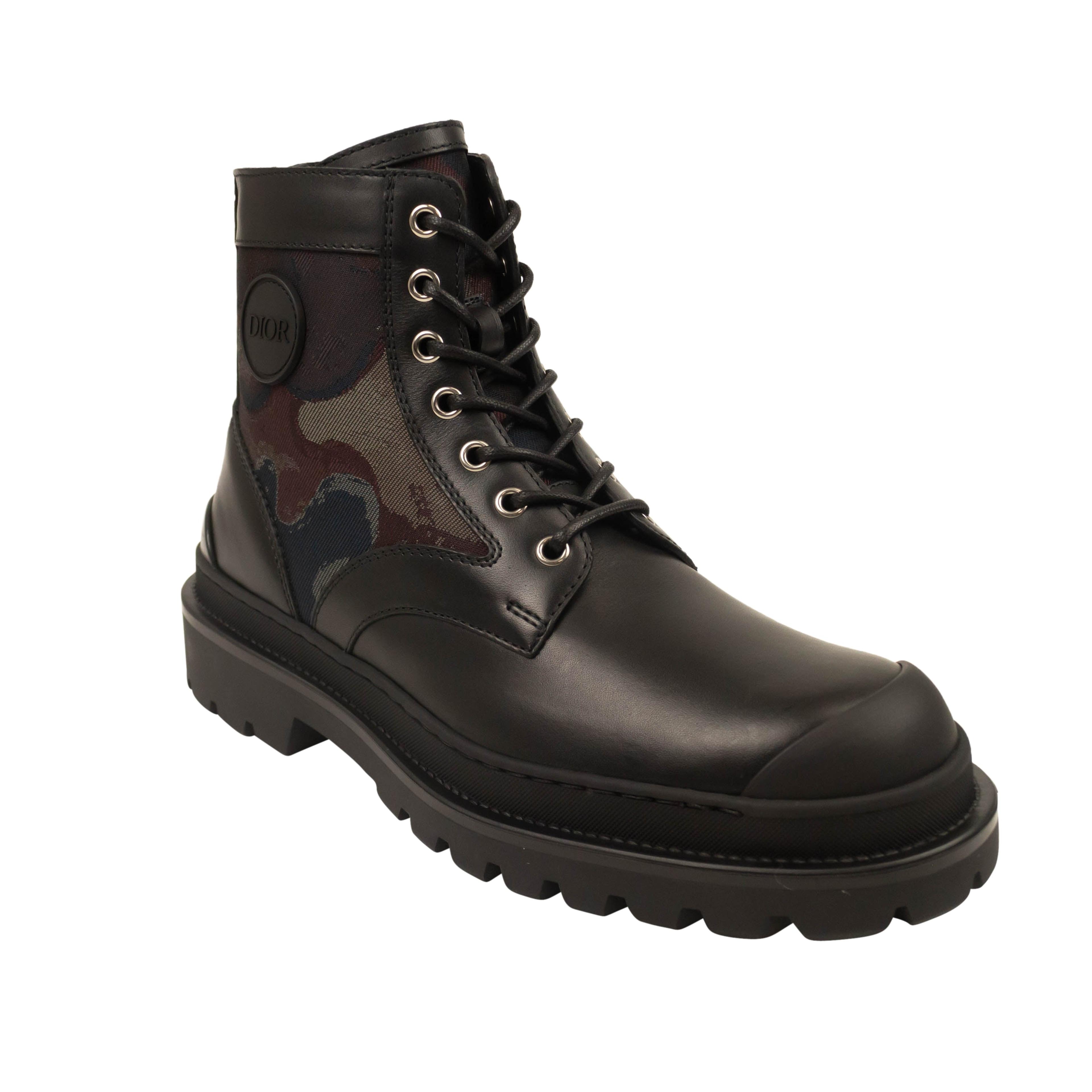 Alternate View 1 of X Peter Doig Black Leather Explorer Boots