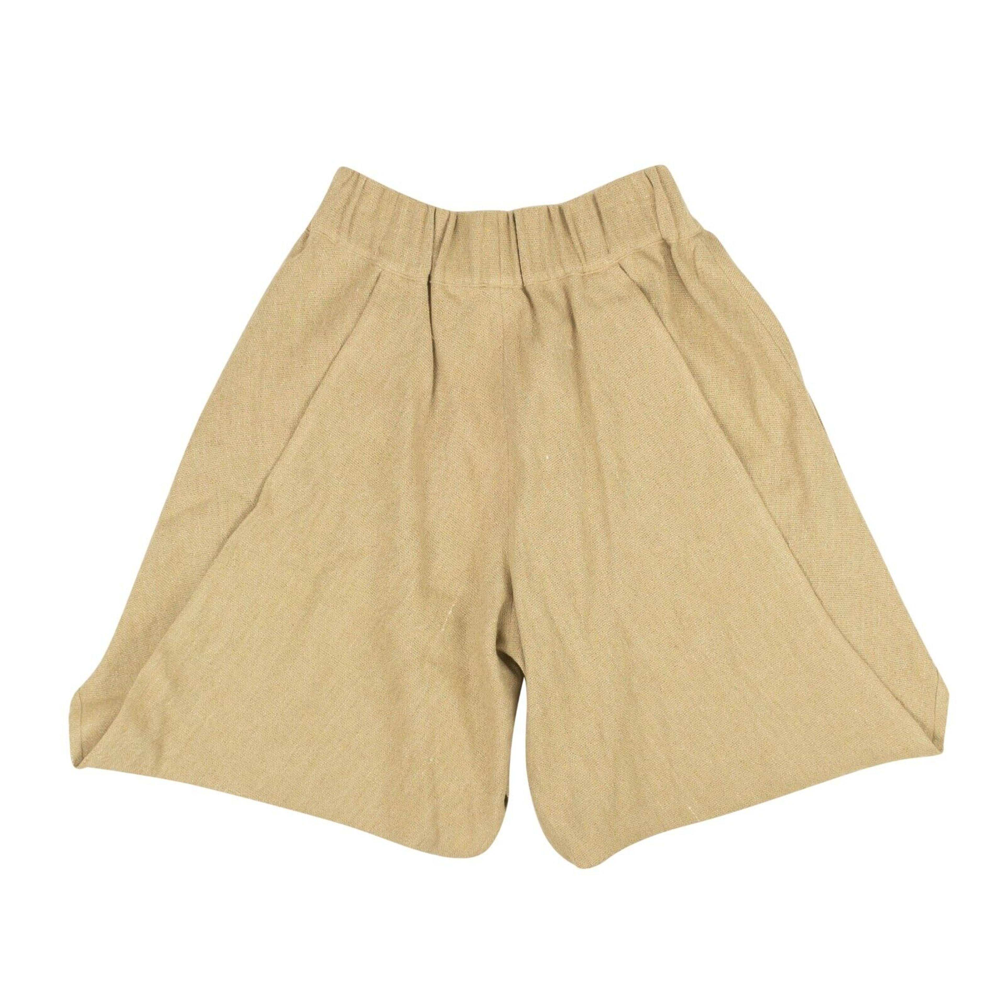 Alternate View 2 of Beige Linen Blend Shorts