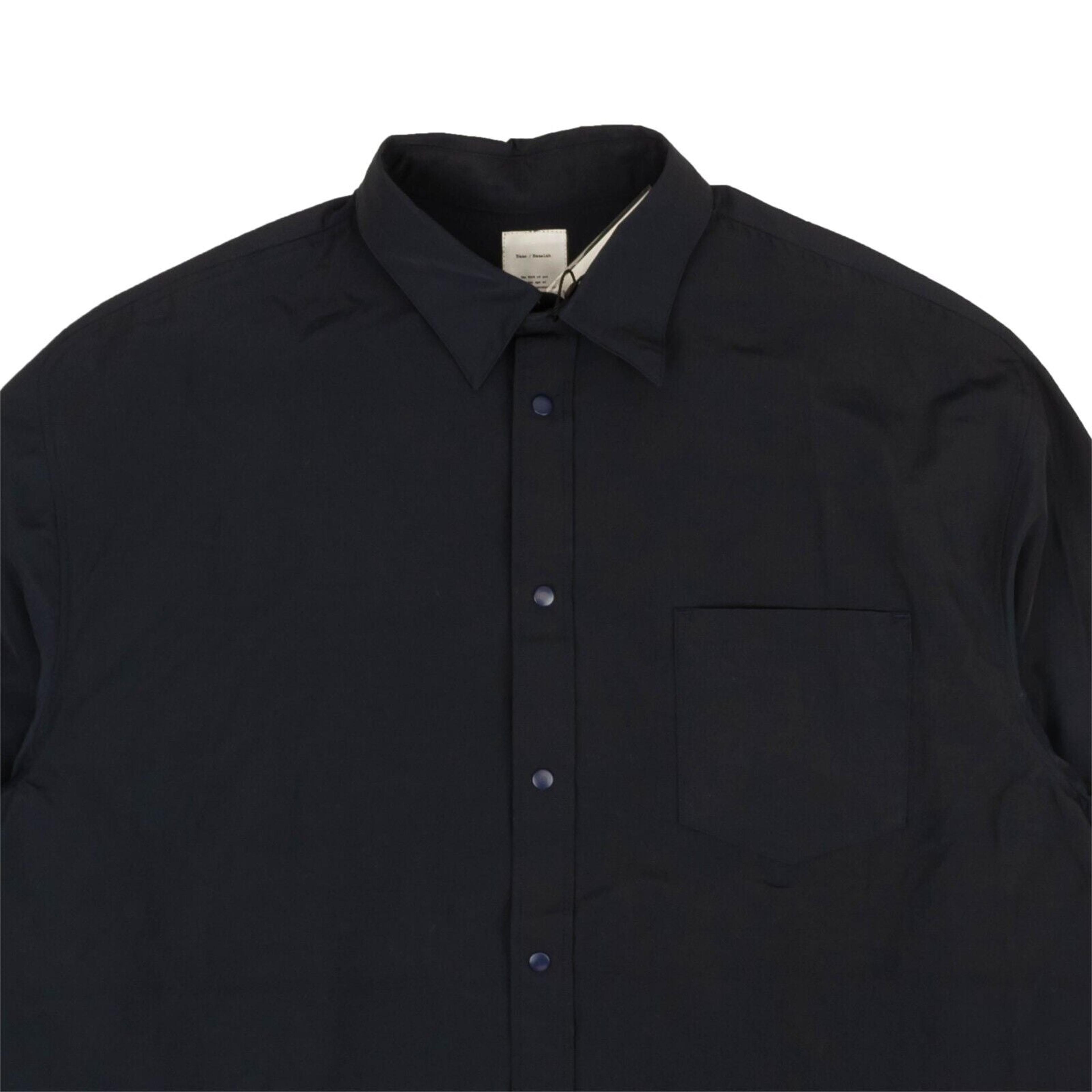 Alternate View 1 of Name Snap Front Overshirt - Blue