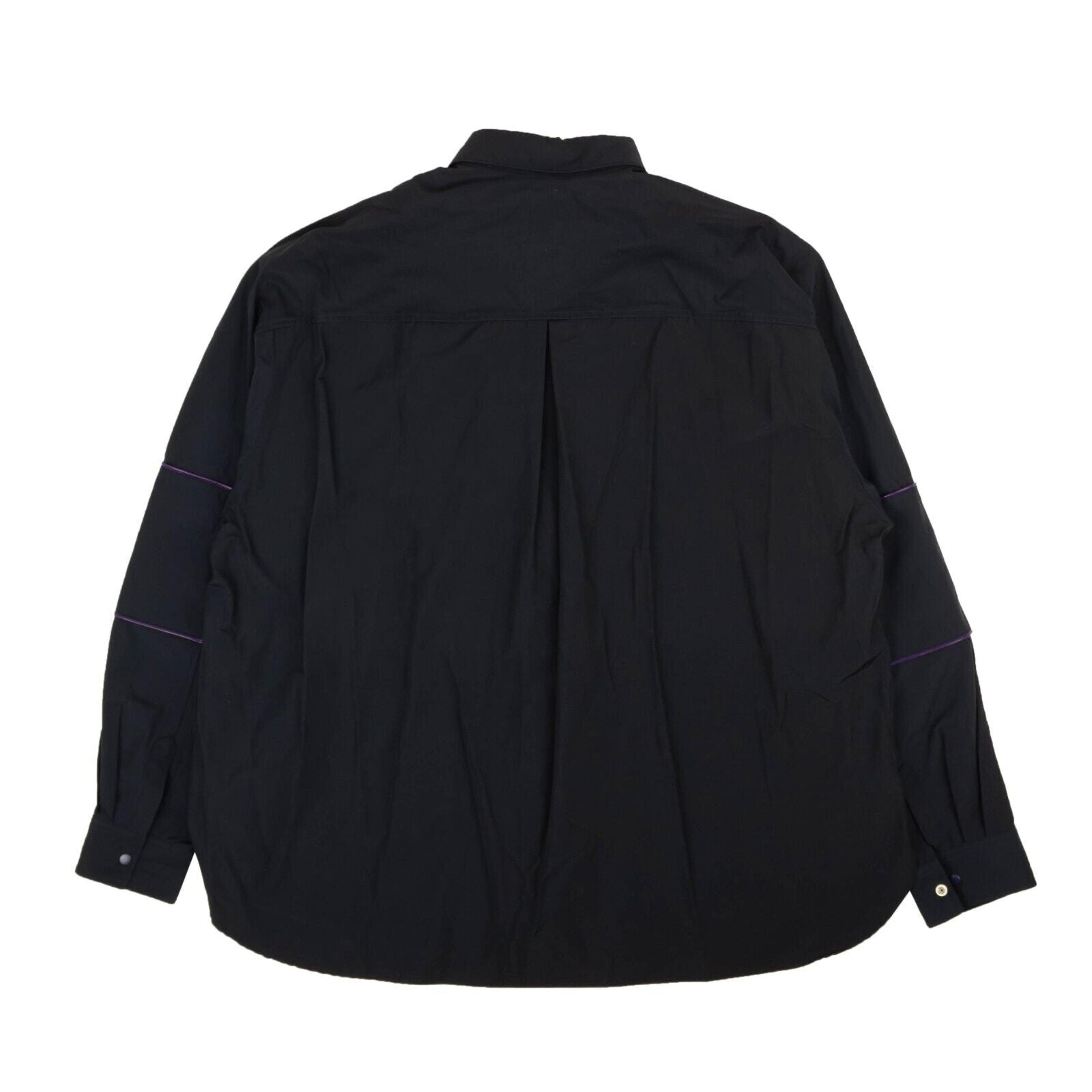 Alternate View 2 of Name Snap Front Overshirt - Blue