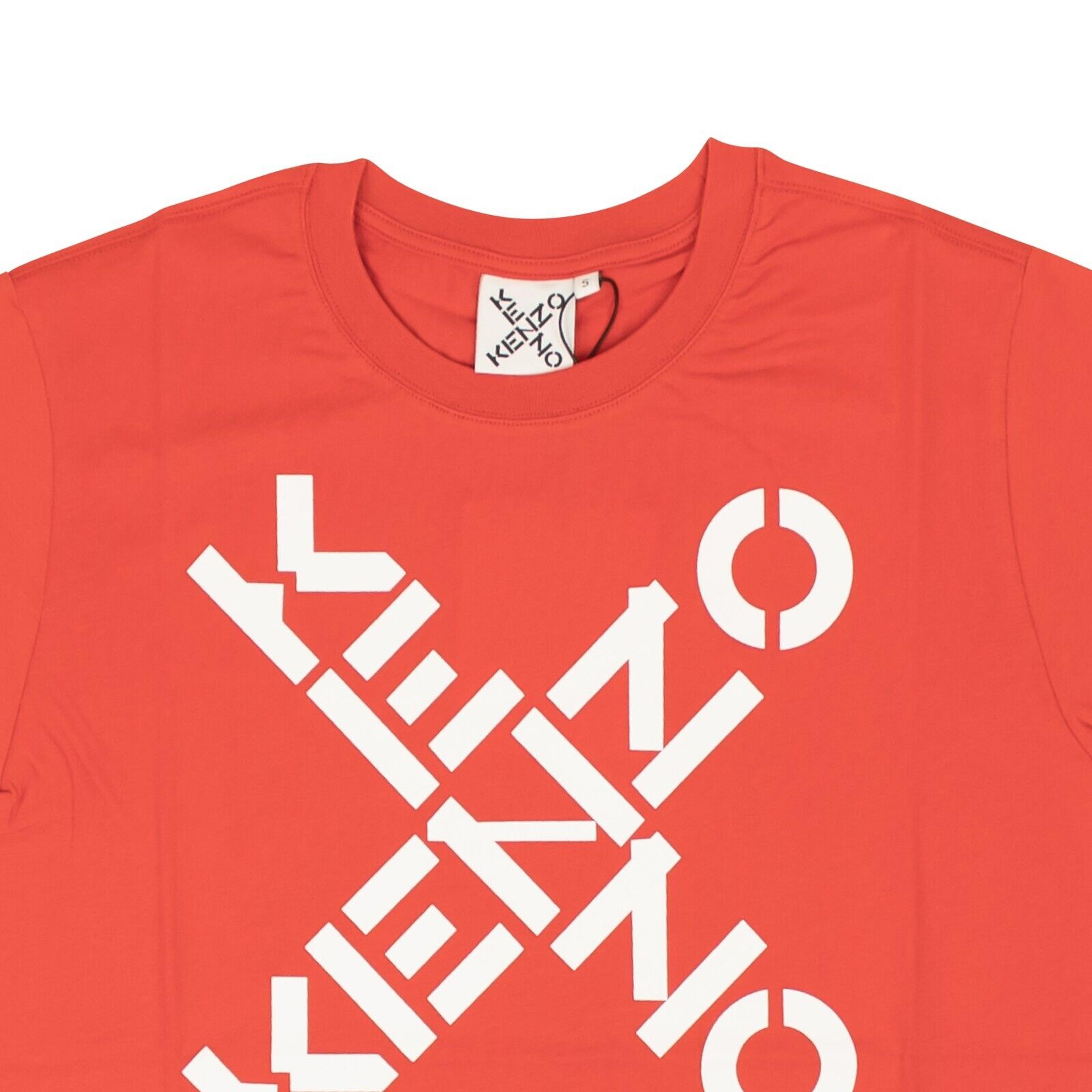 Alternate View 1 of Kenzo Big X T-Shirt - Red
