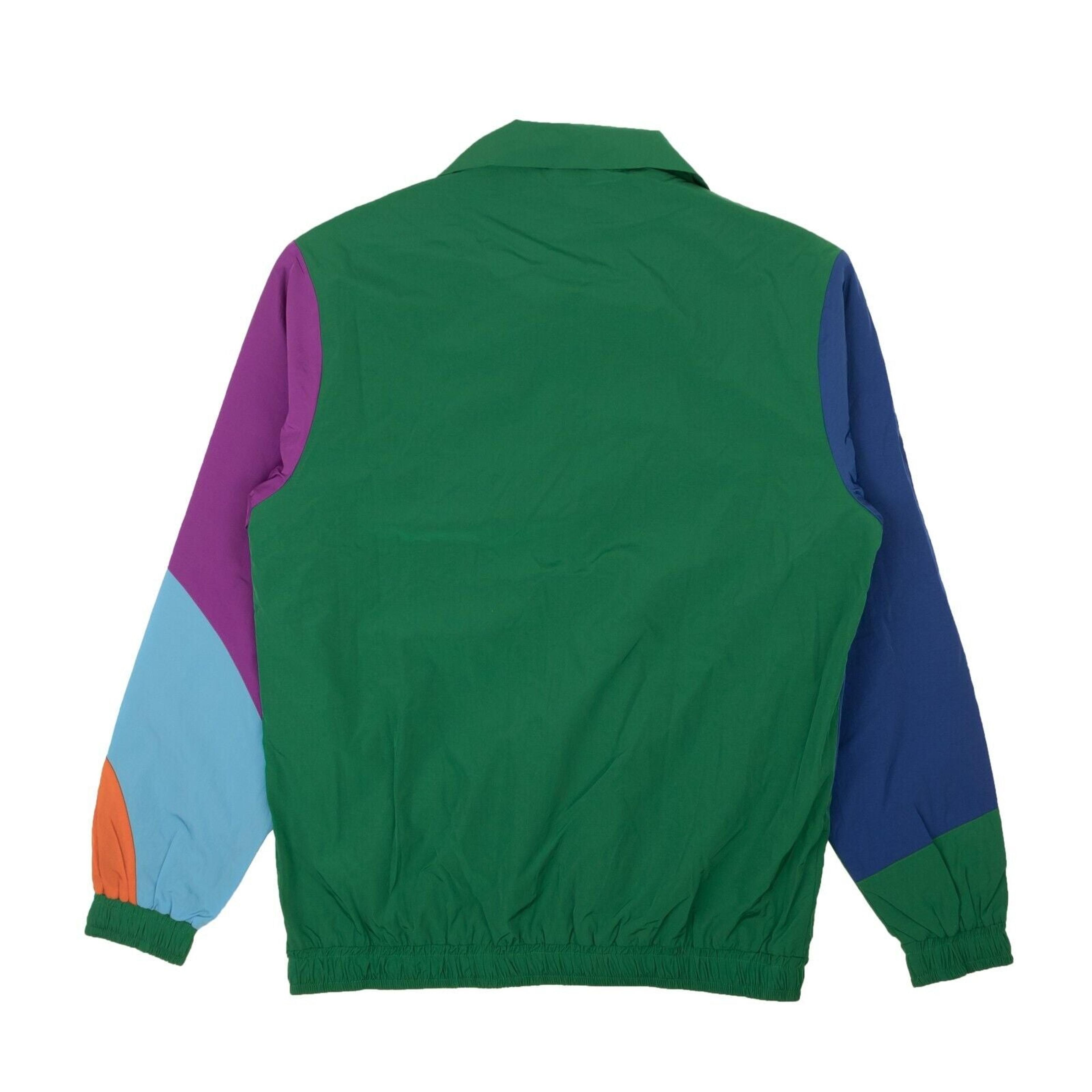 Alternate View 3 of Multicolor Geometric Nylon Track Jacket