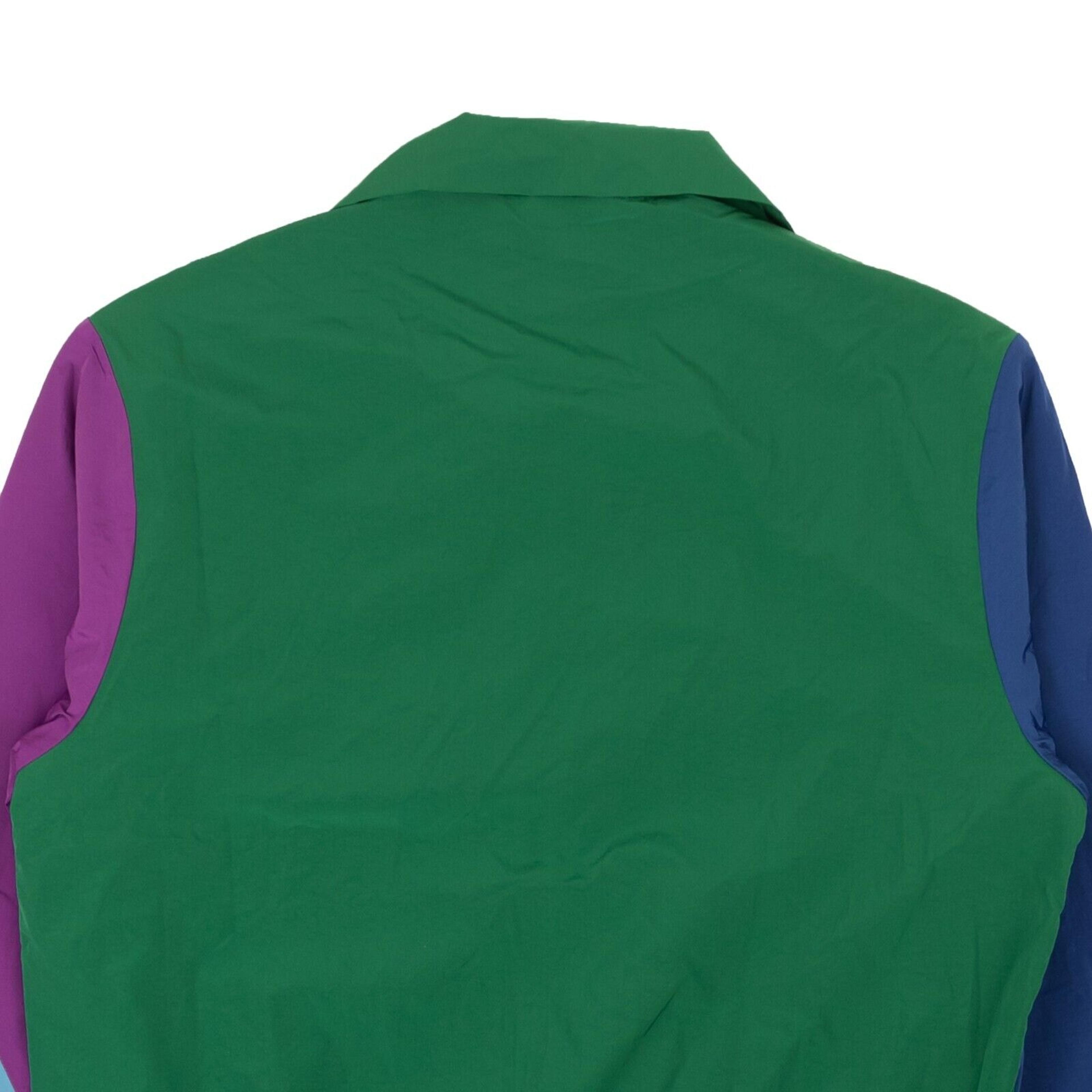Alternate View 4 of Multicolor Geometric Nylon Track Jacket