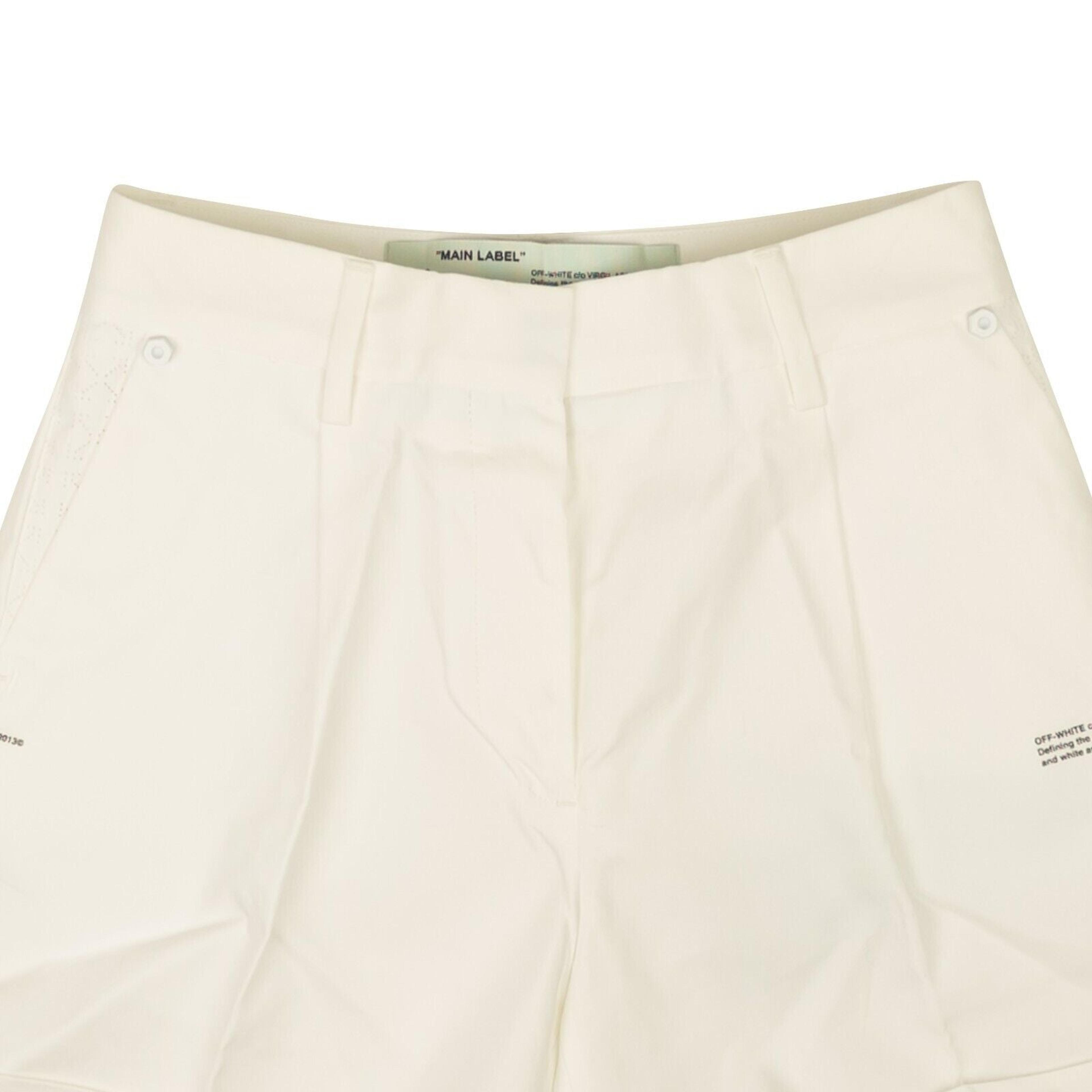 Alternate View 1 of Off-White C/O Virgil Abloh Formal Shorts - White