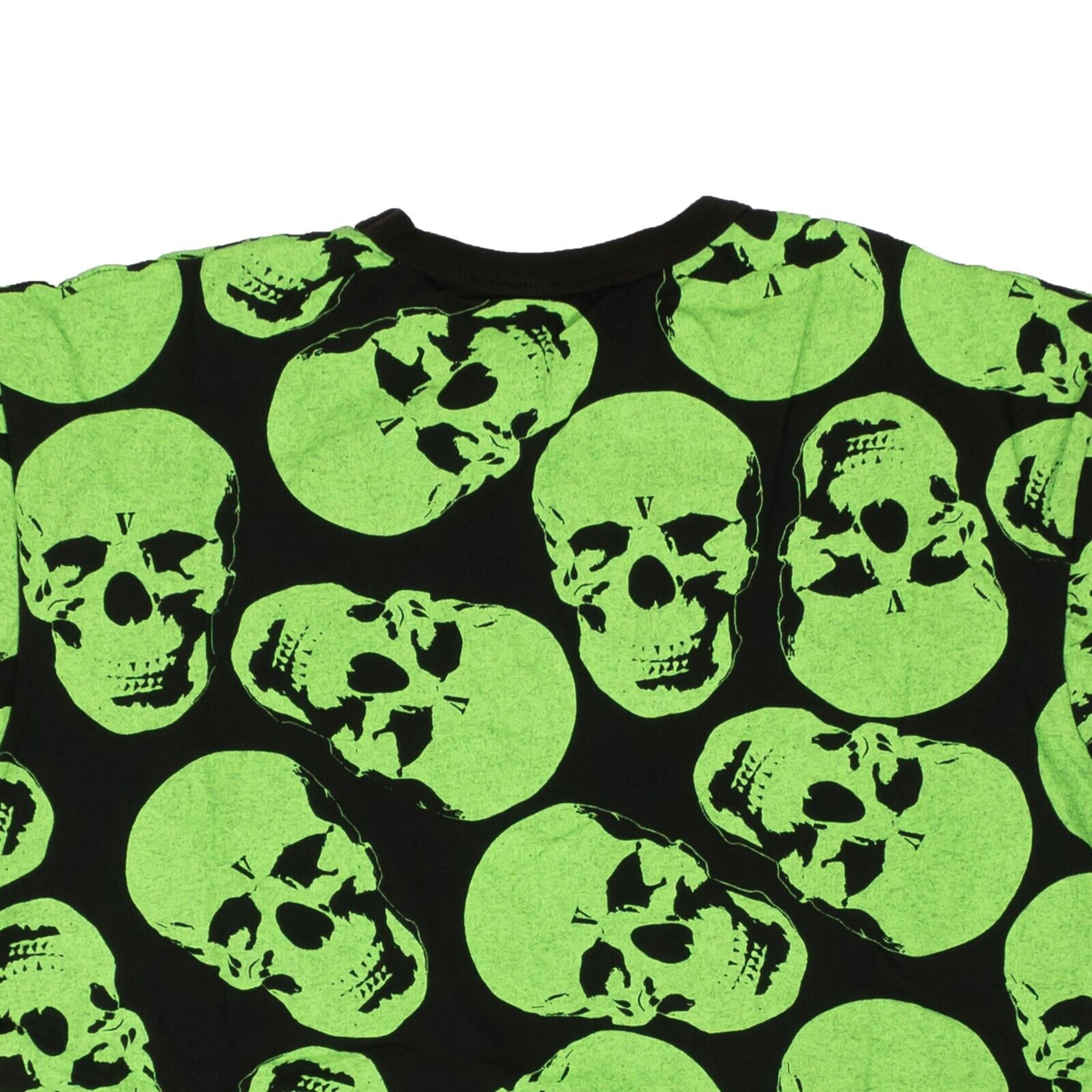 Alternate View 3 of Vlone Crypt Skull T-Shirt - Green/Black
