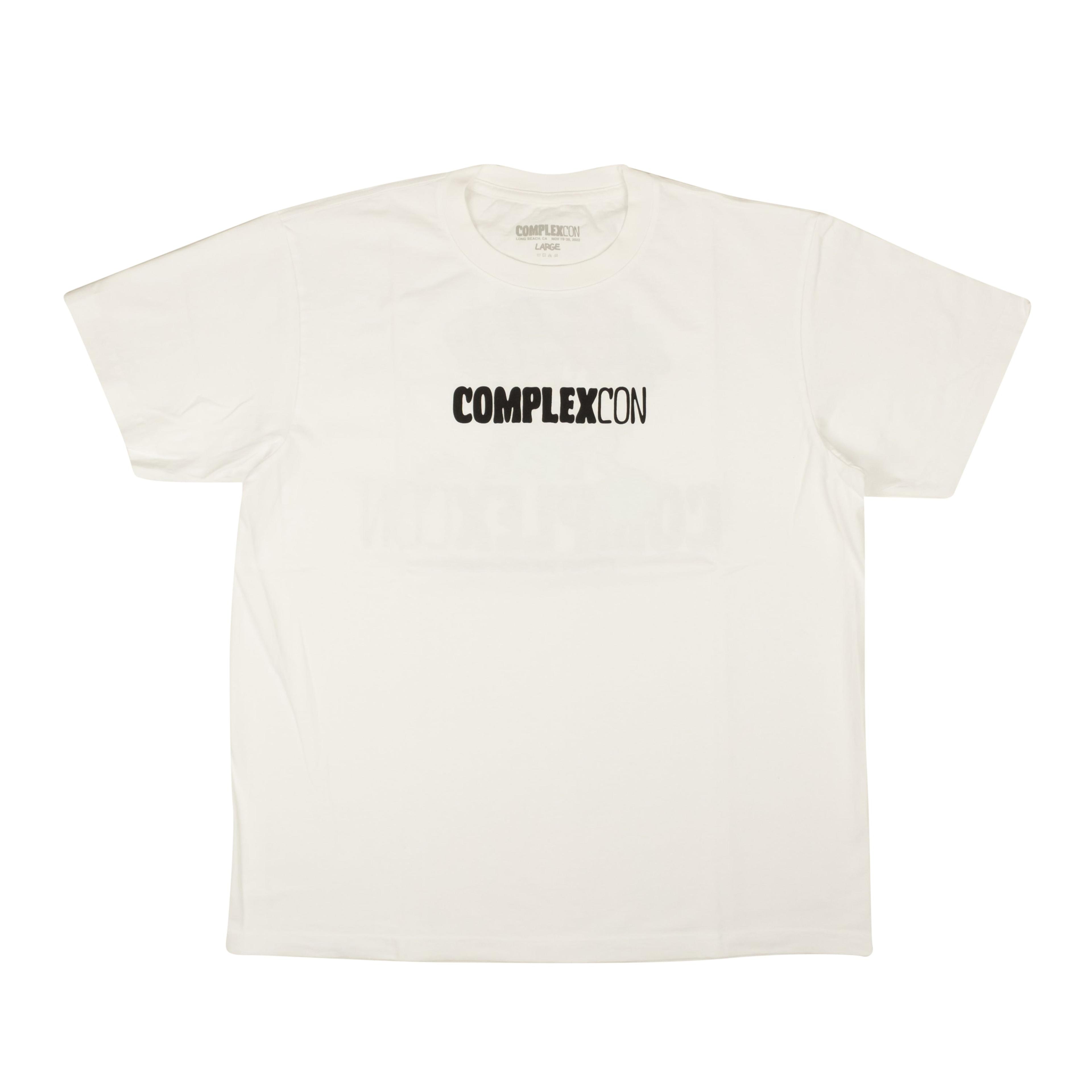 White Cotton Visty Logo T-Shirt