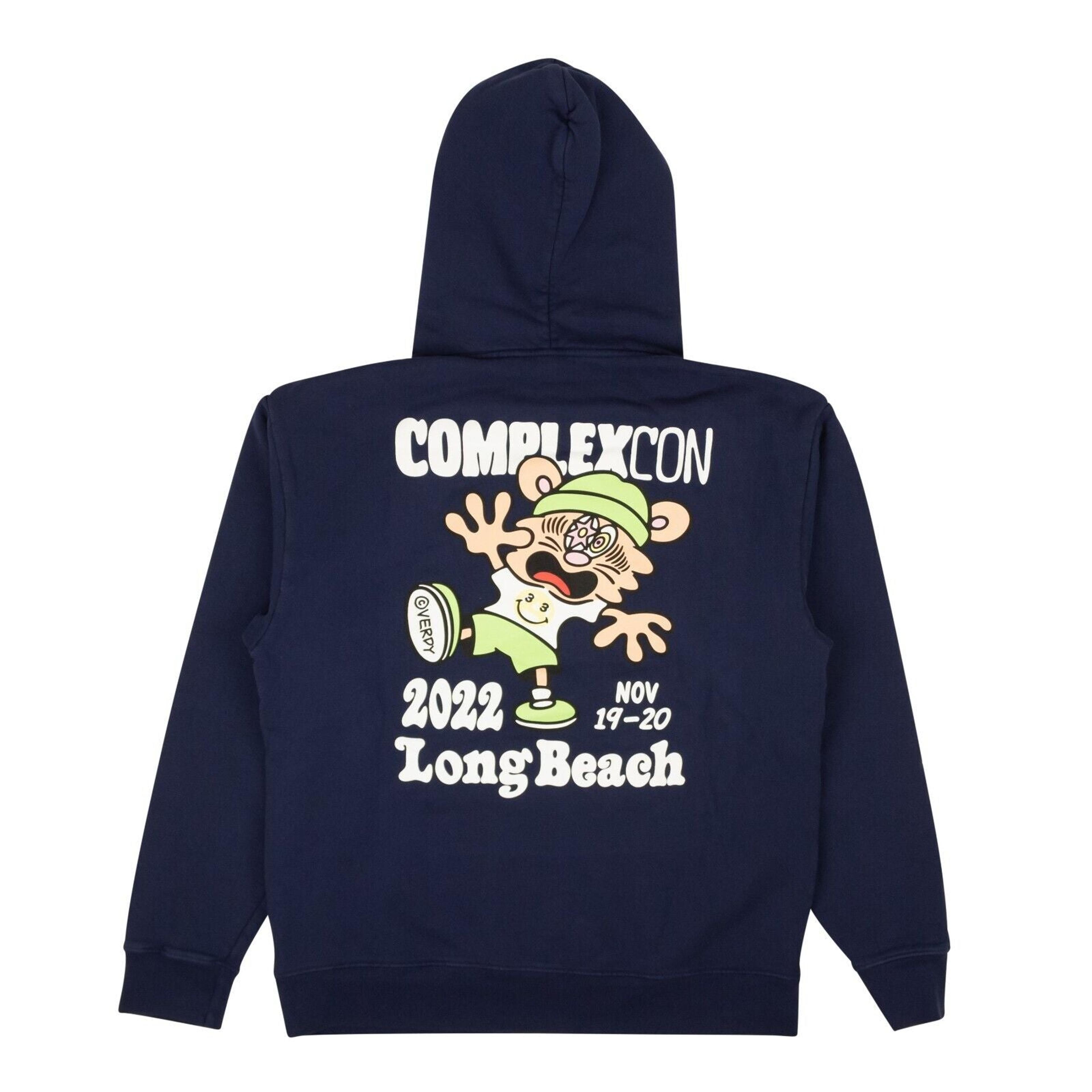 Alternate View 2 of Complexcon X Verdy Hoodie - Navy