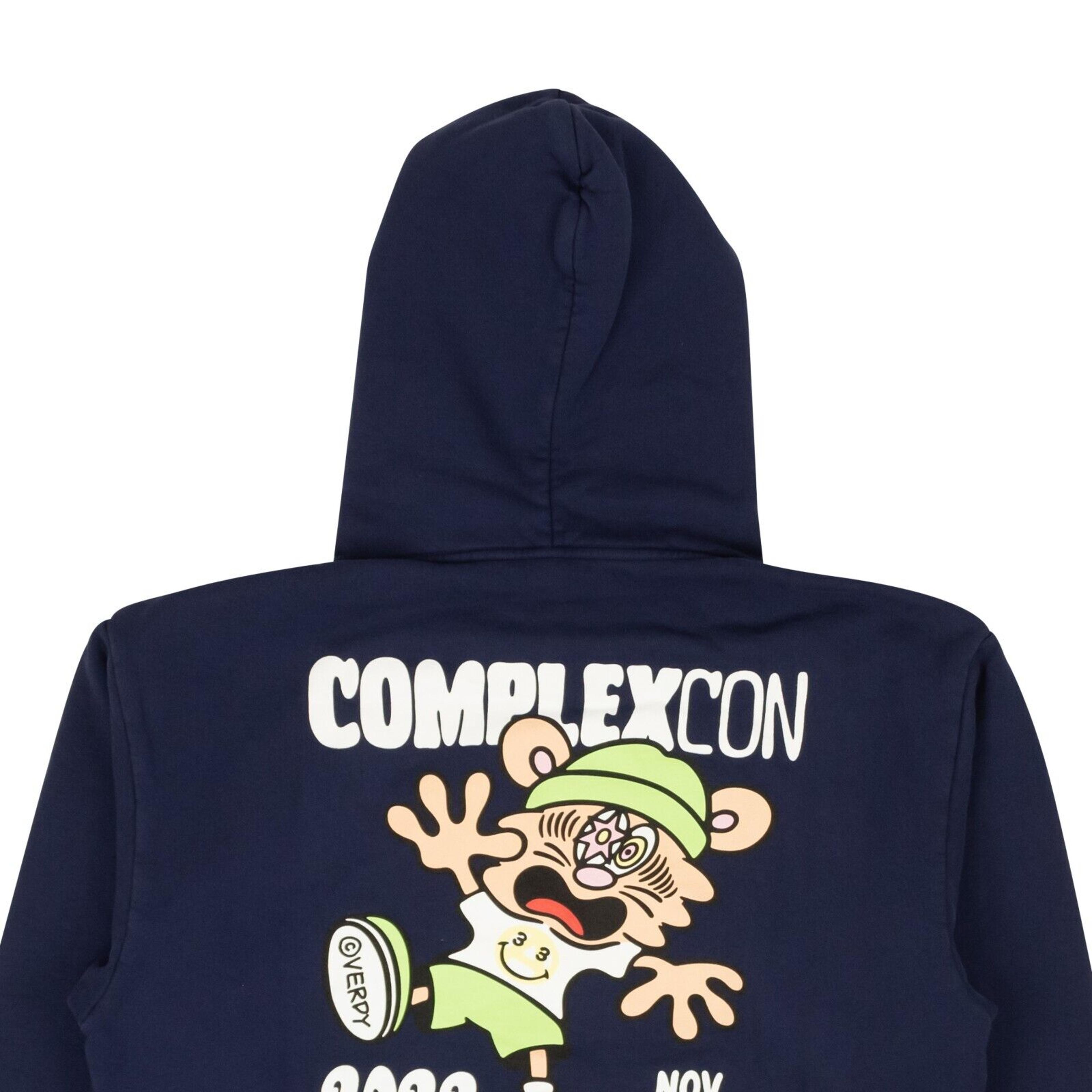 Alternate View 3 of Complexcon X Verdy Hoodie - Navy
