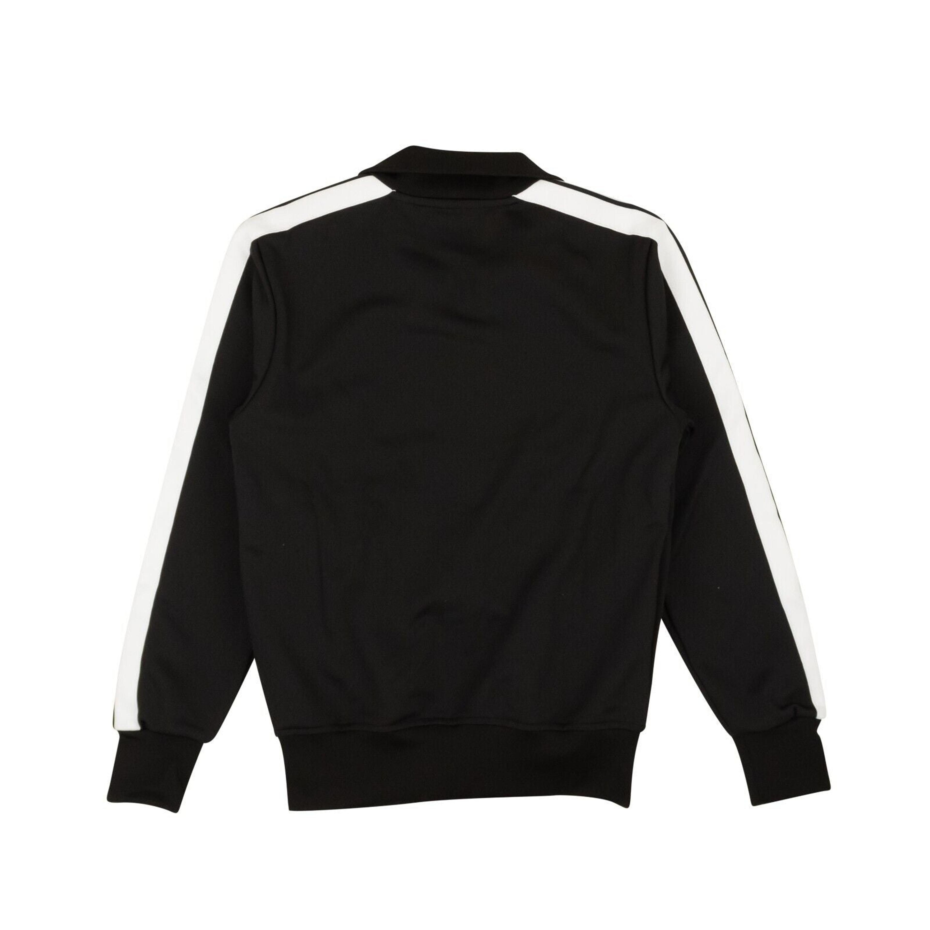 Alternate View 2 of Black Classic Polyester Side Stripe Track Jacket