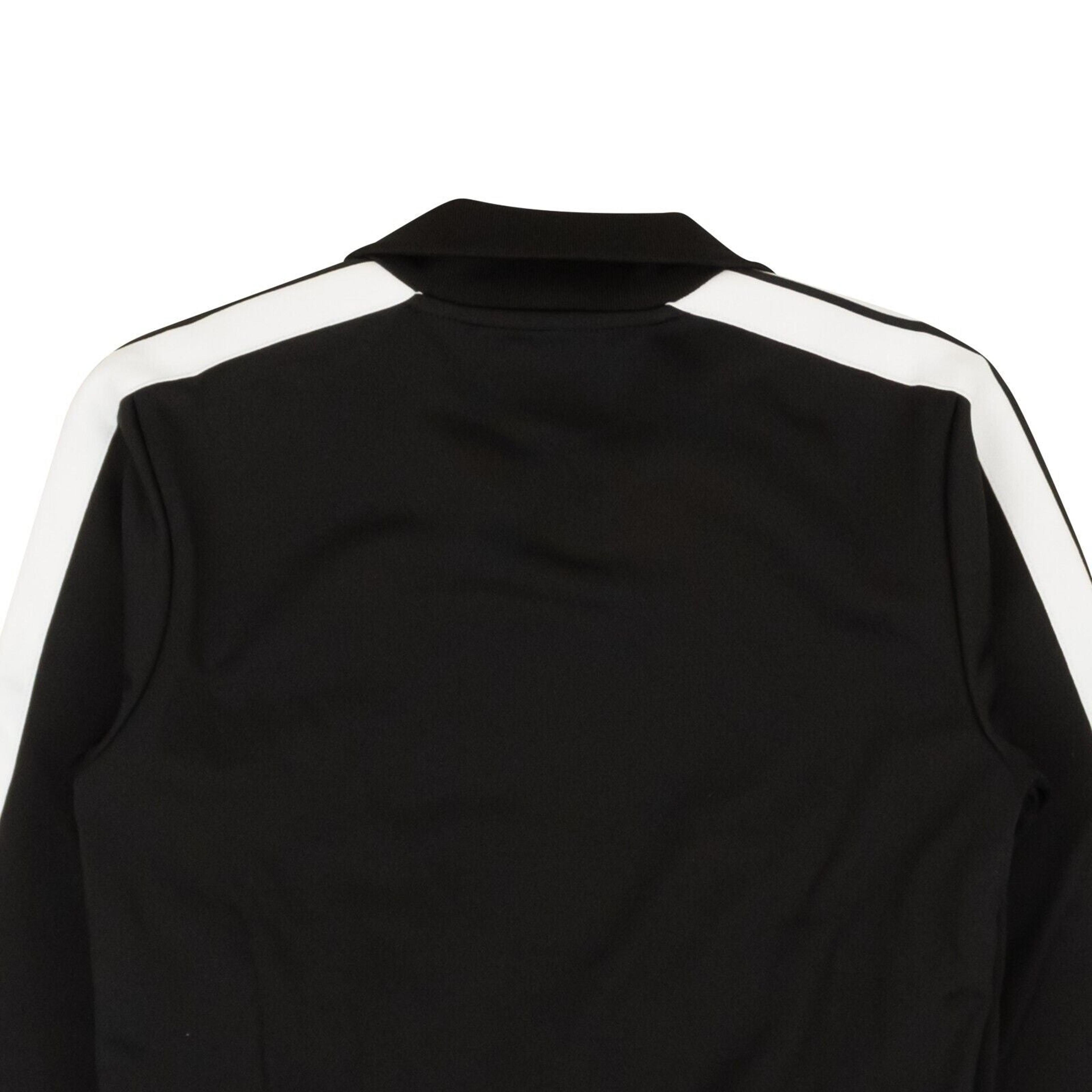 Alternate View 3 of Black Classic Polyester Side Stripe Track Jacket