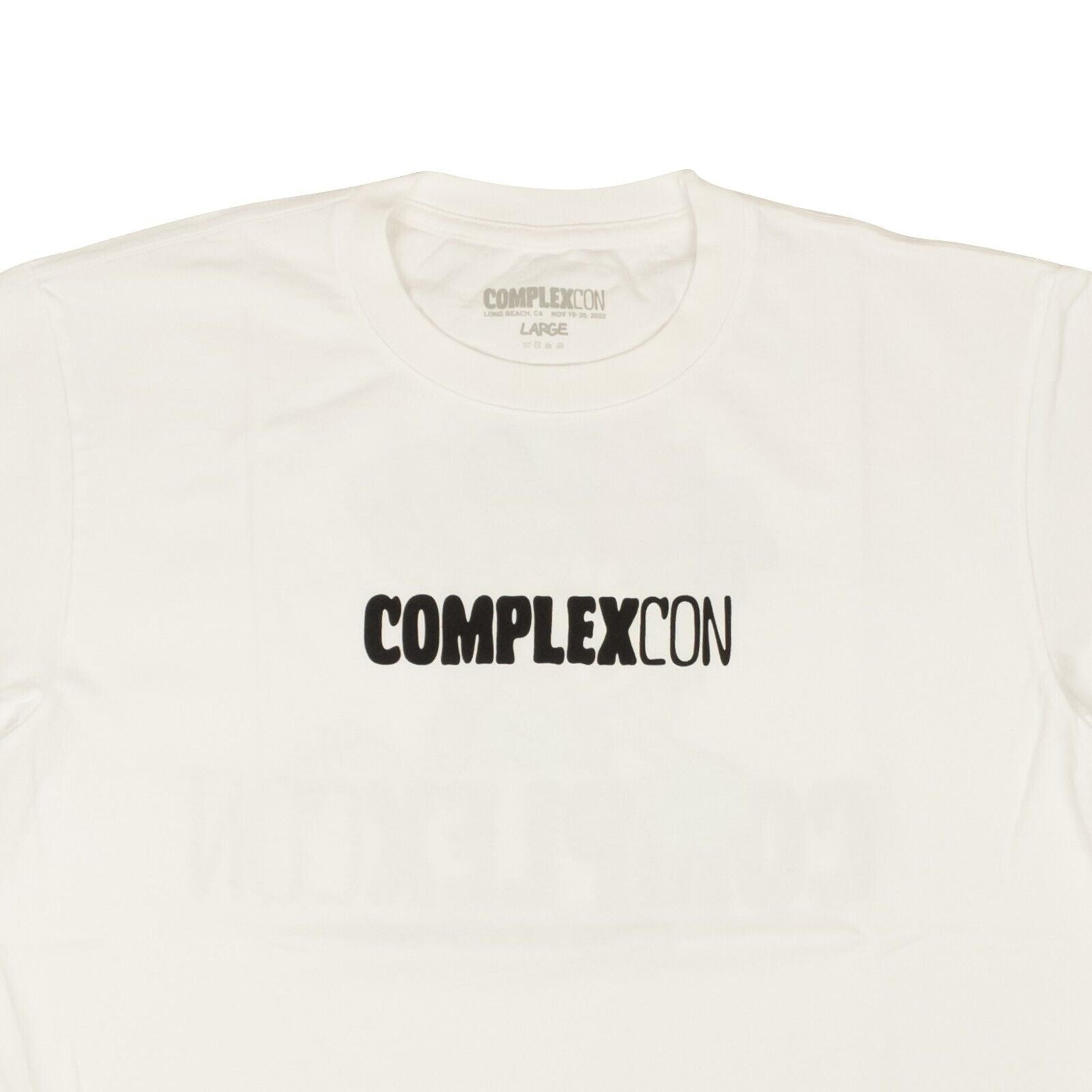 Alternate View 1 of White Cotton Visty Logo T-Shirt