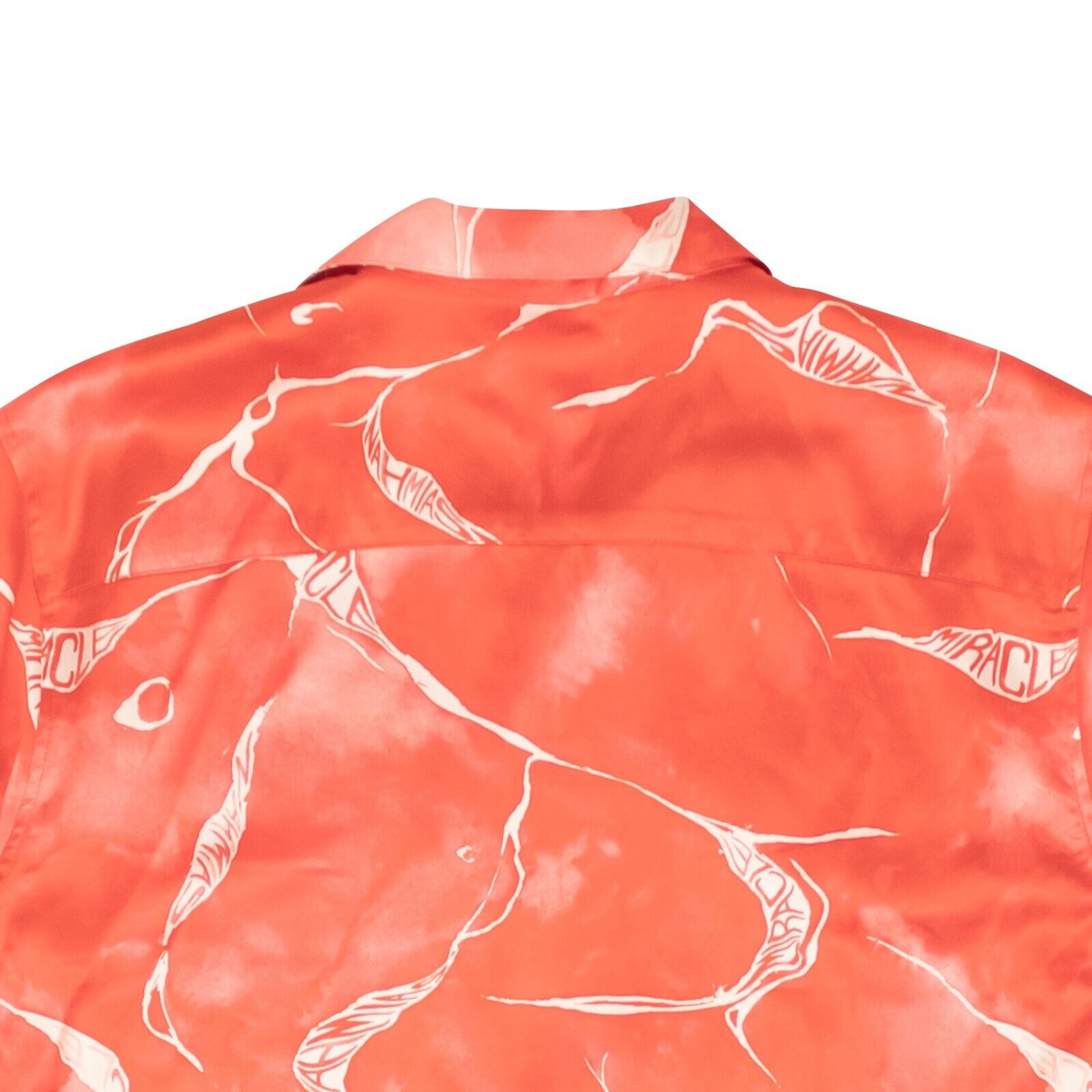 Alternate View 3 of Nahmias Miracle Tie Dye Silk Shirt - Red