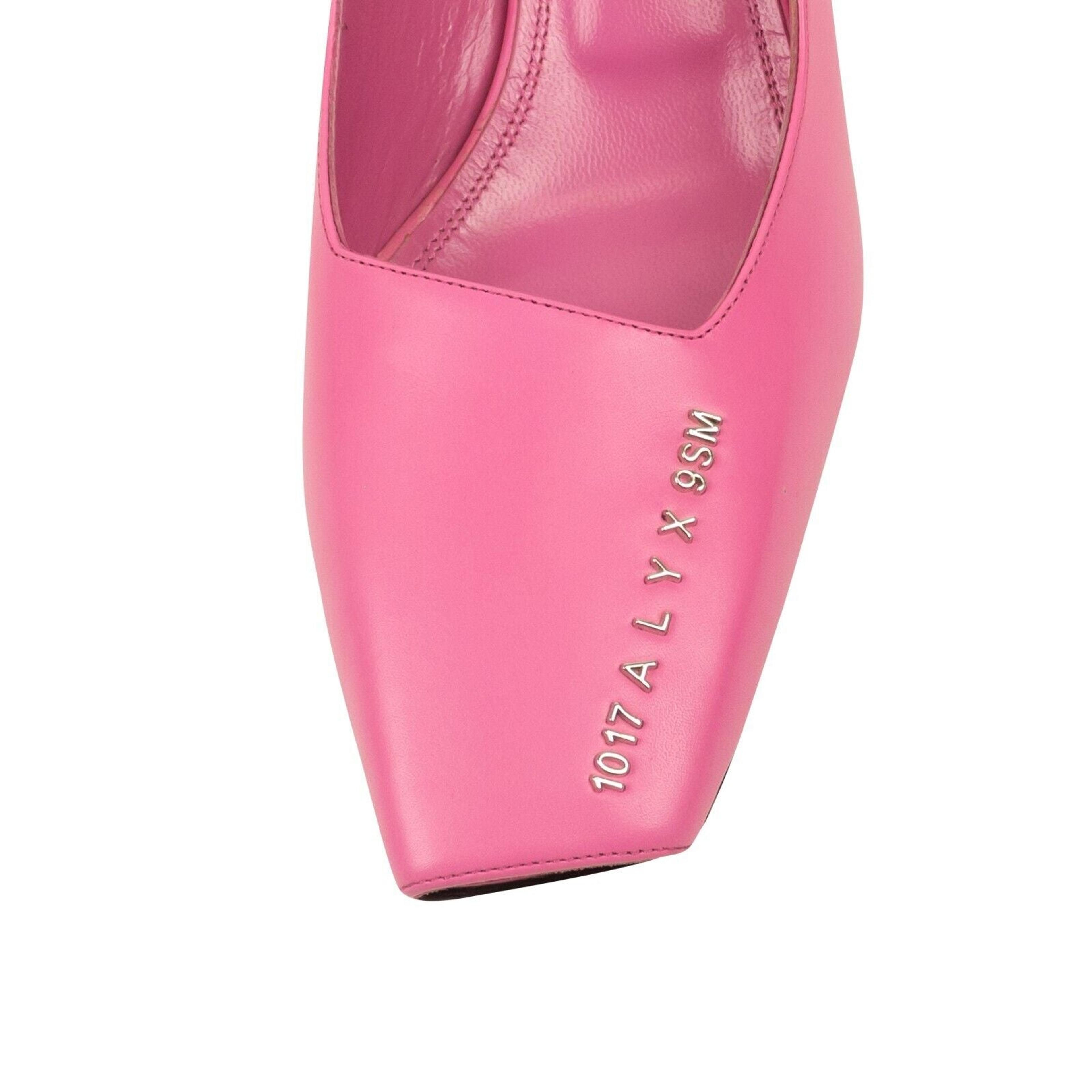 Alternate View 4 of Pink BETTA Leather Slingback Pump Heels