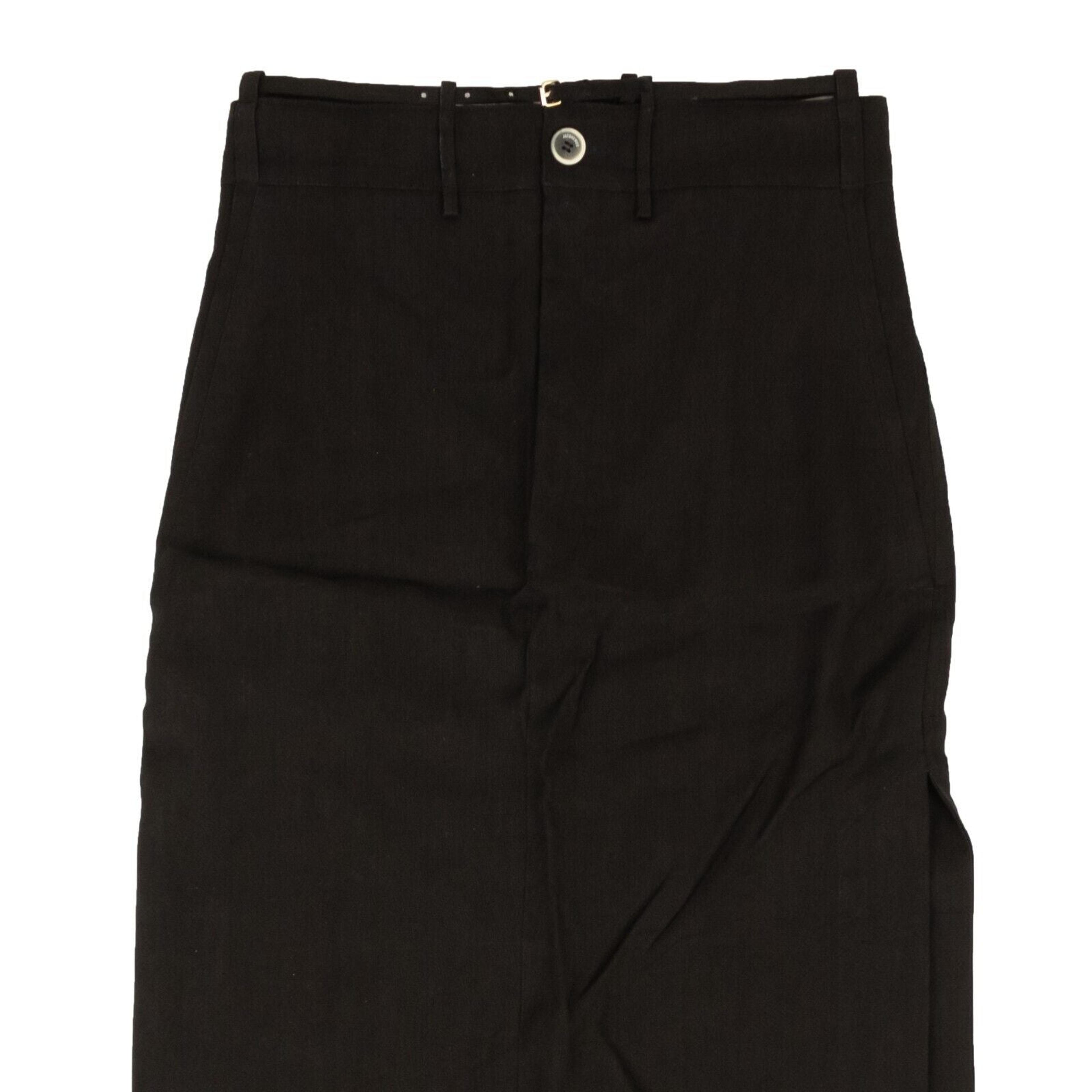 Alternate View 1 of Black La Jupe Terraio Straight Long Skirt