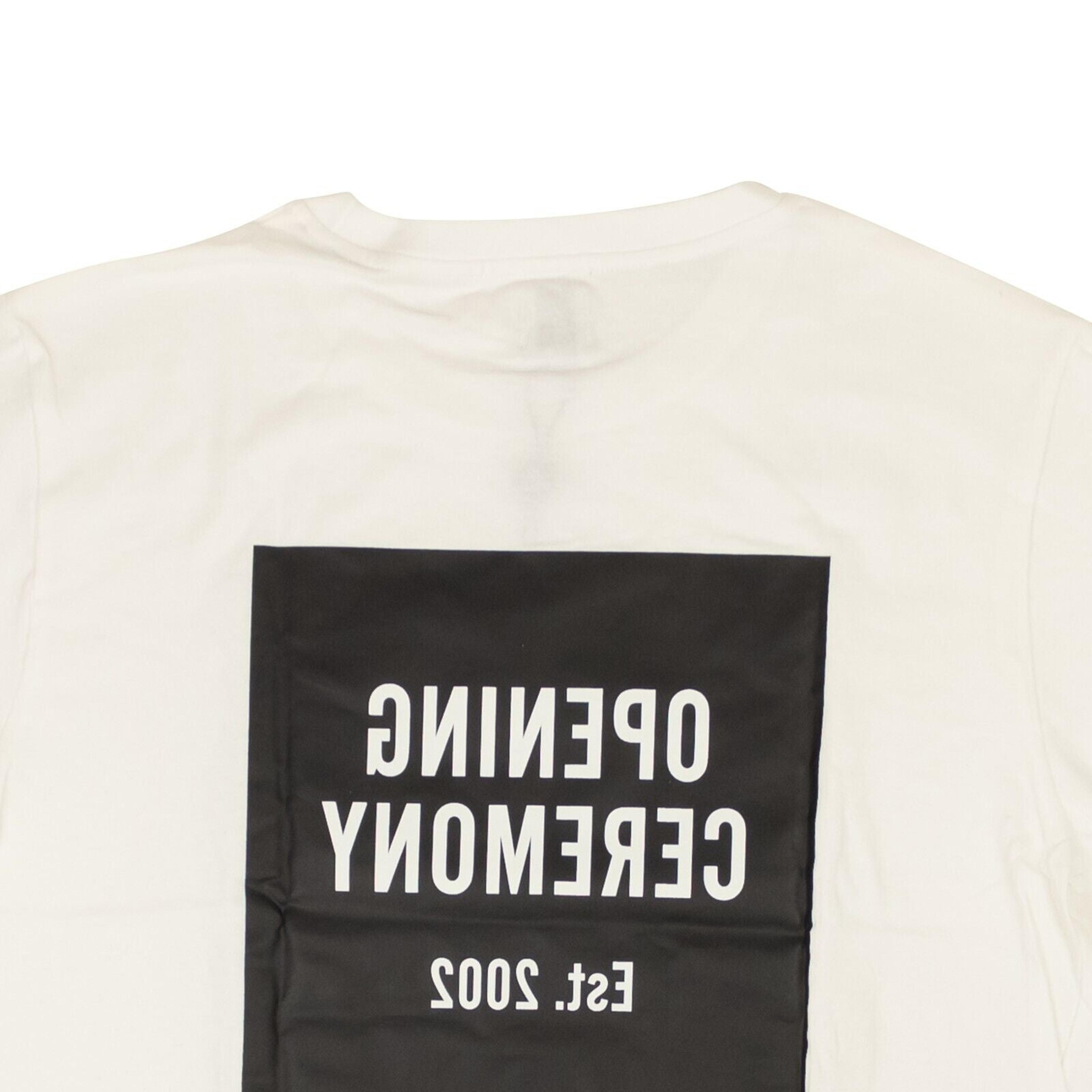 Alternate View 3 of White Cotton OC Logo Short Sleeve T-Shirt