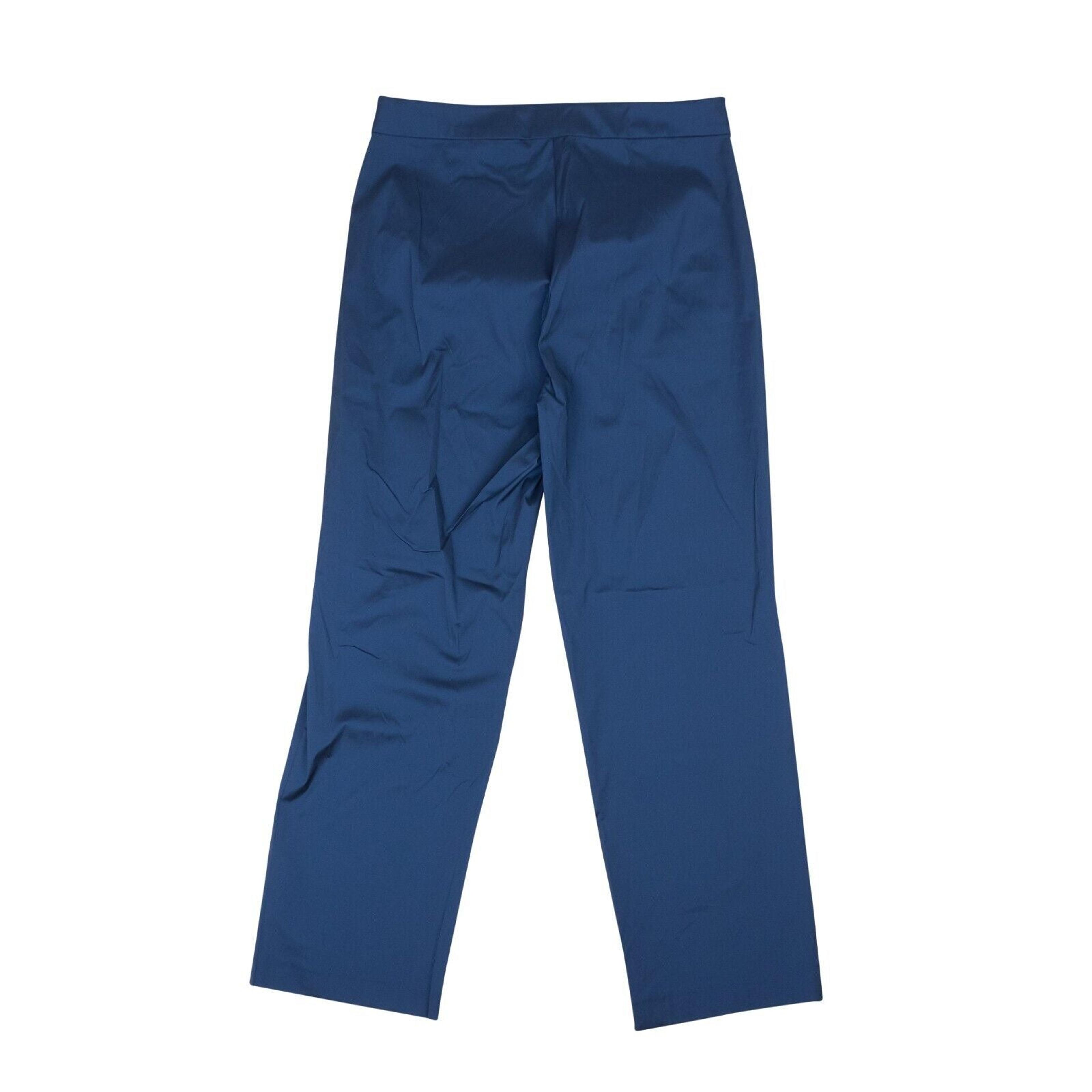 Alternate View 2 of Navy Blue Stretchy Baby Cigarette Pants