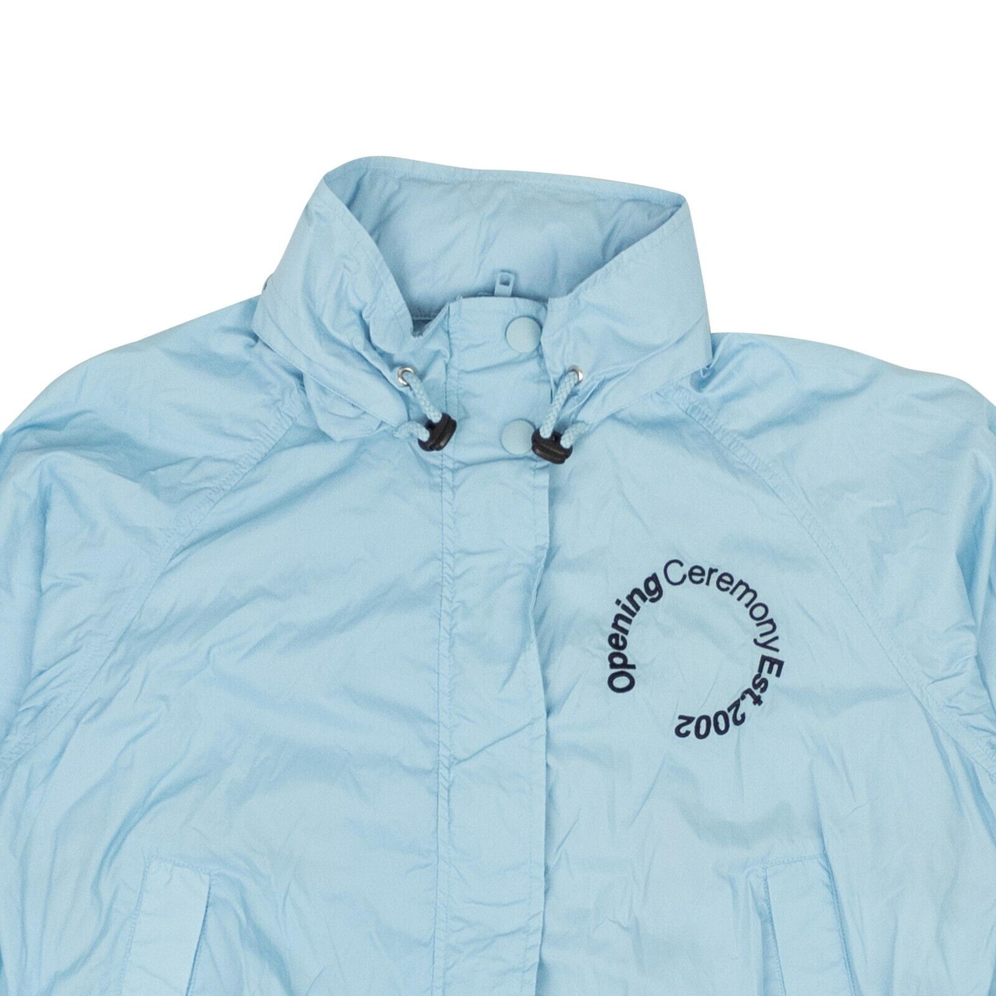 Alternate View 1 of Opening Ceremony Cropped Baby Wind Jacket - Blue