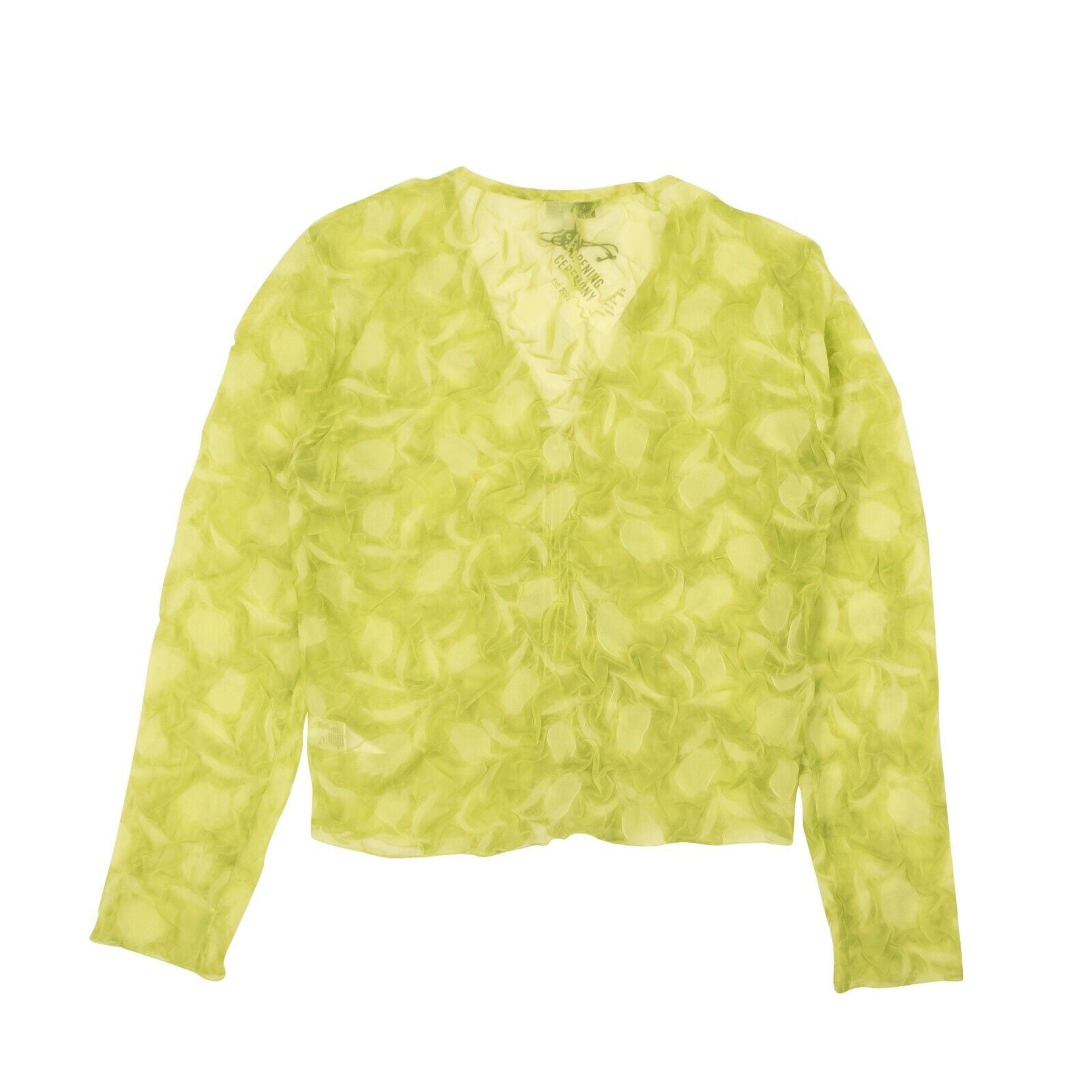 Alternate View 2 of Opening Ceremony Ls Crinkle Top - Yellow