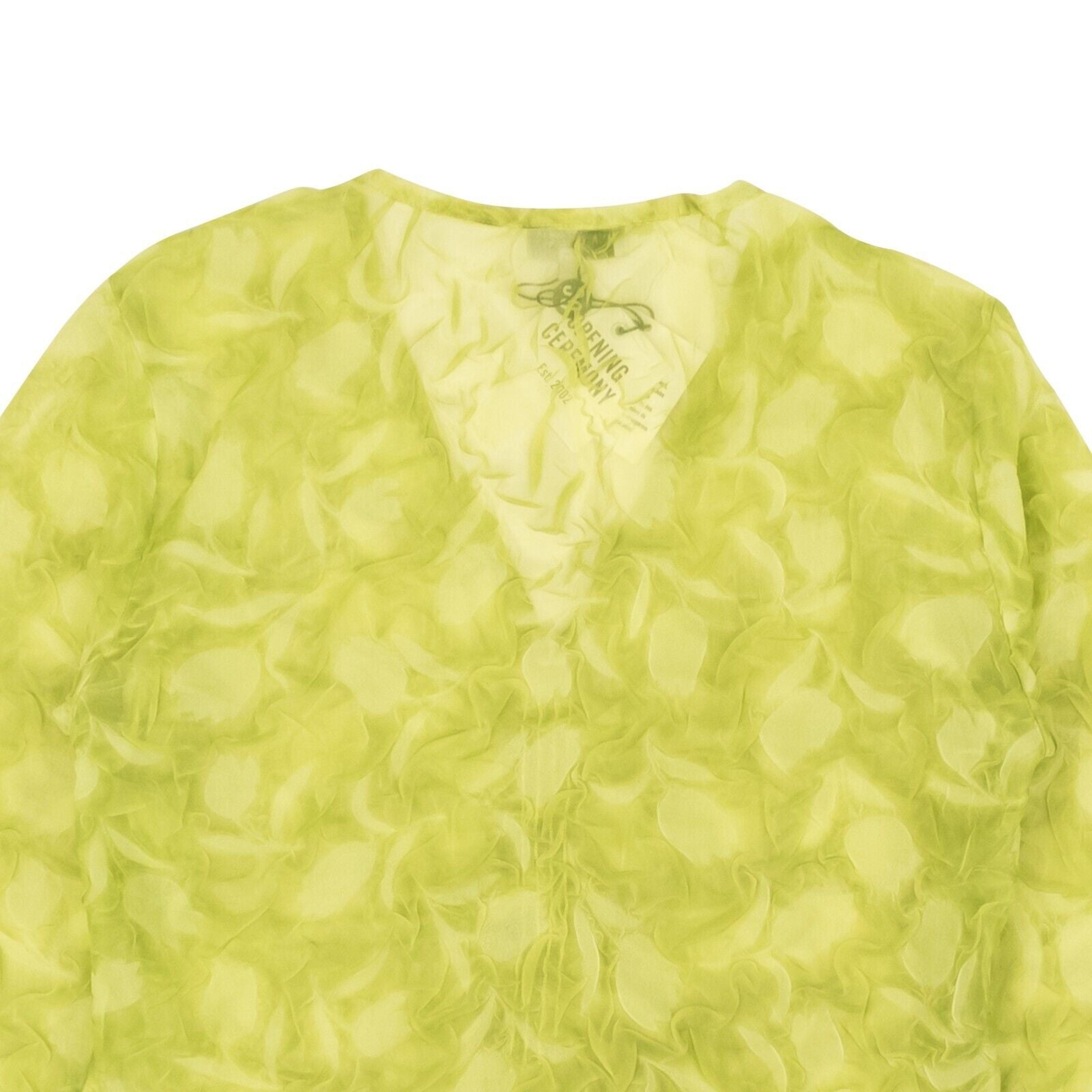 Alternate View 3 of Opening Ceremony Ls Crinkle Top - Yellow