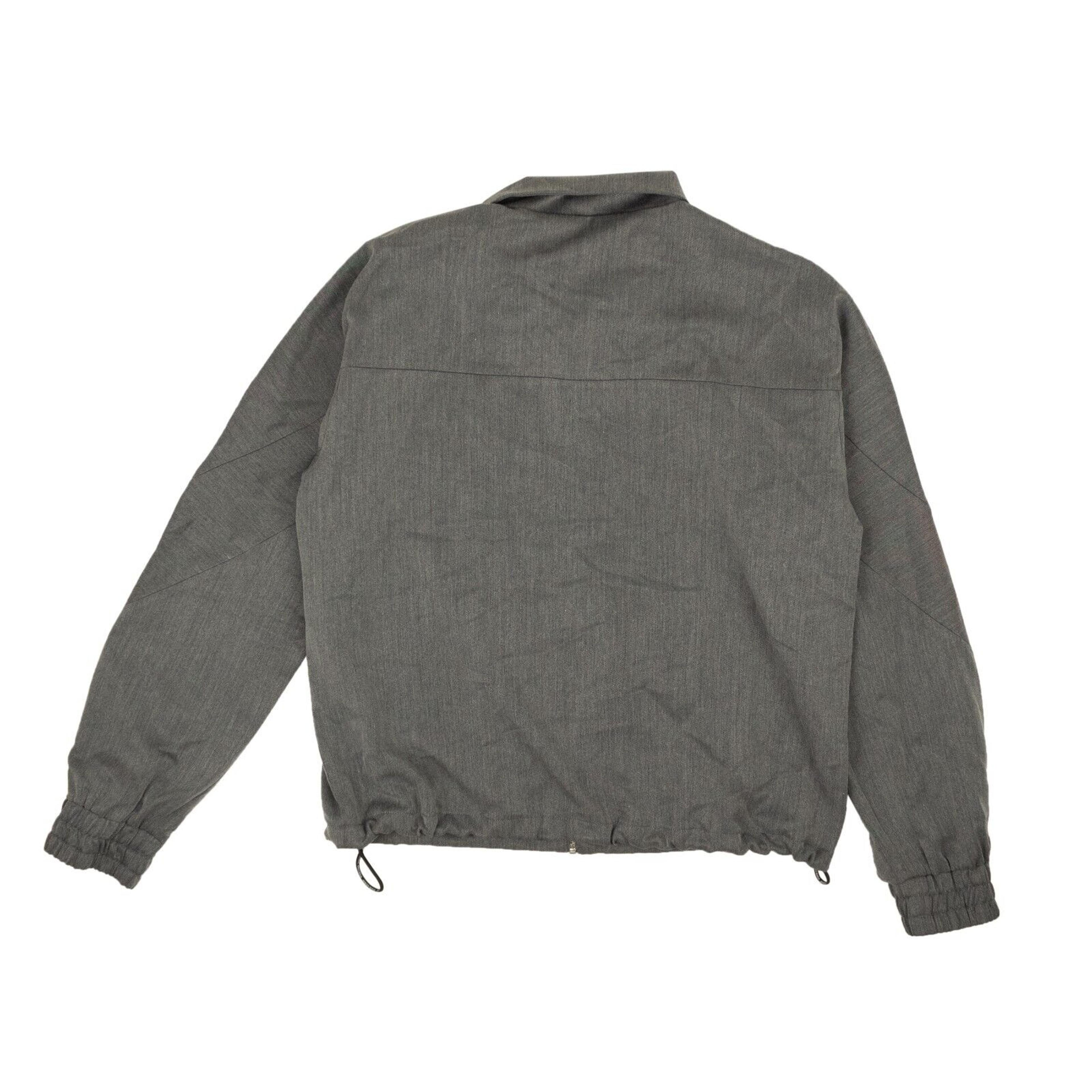 Alternate View 2 of Grey Polyester Tailoring Warm-Up Jacket