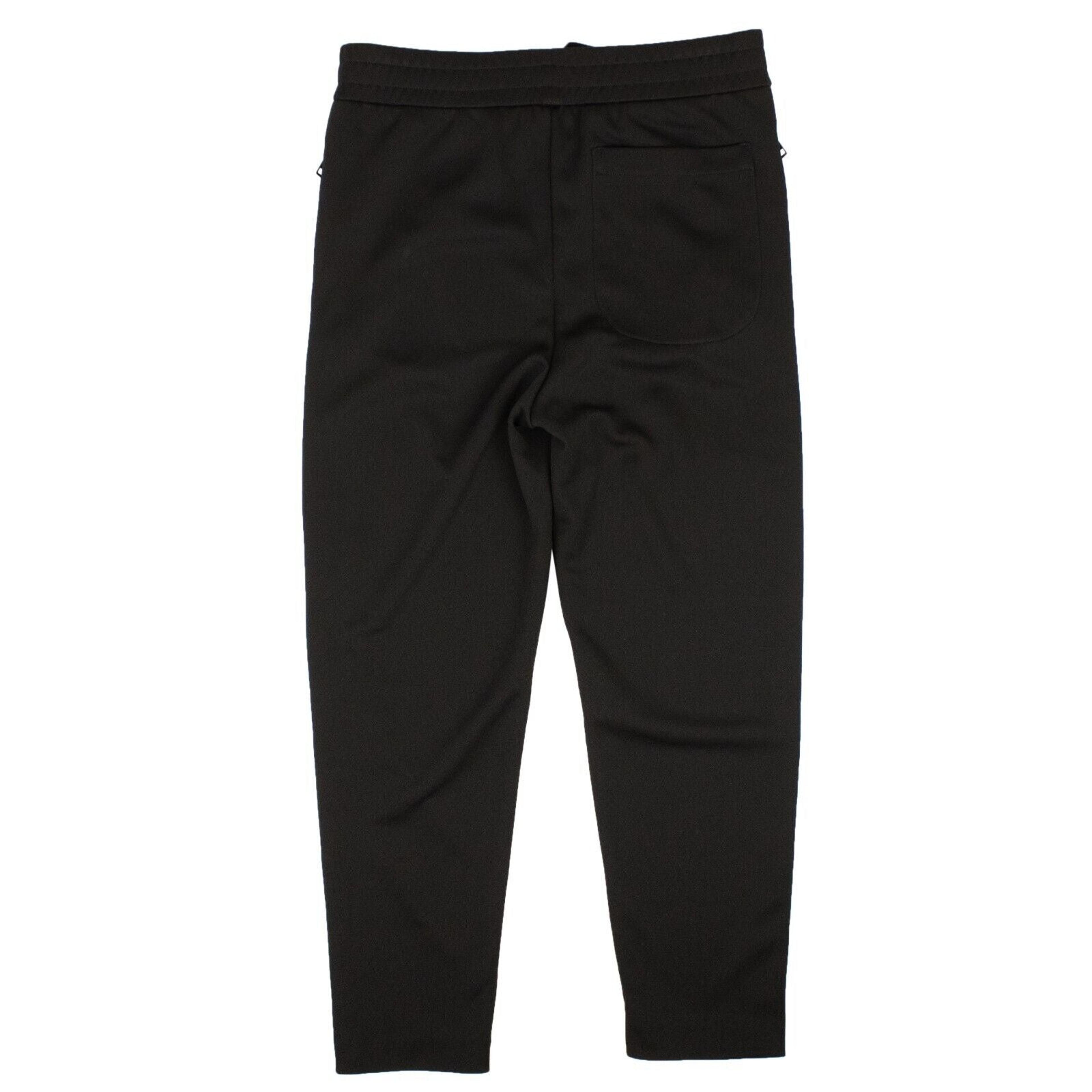 Alternate View 2 of Black Cotton Studded Detail Sweatpants