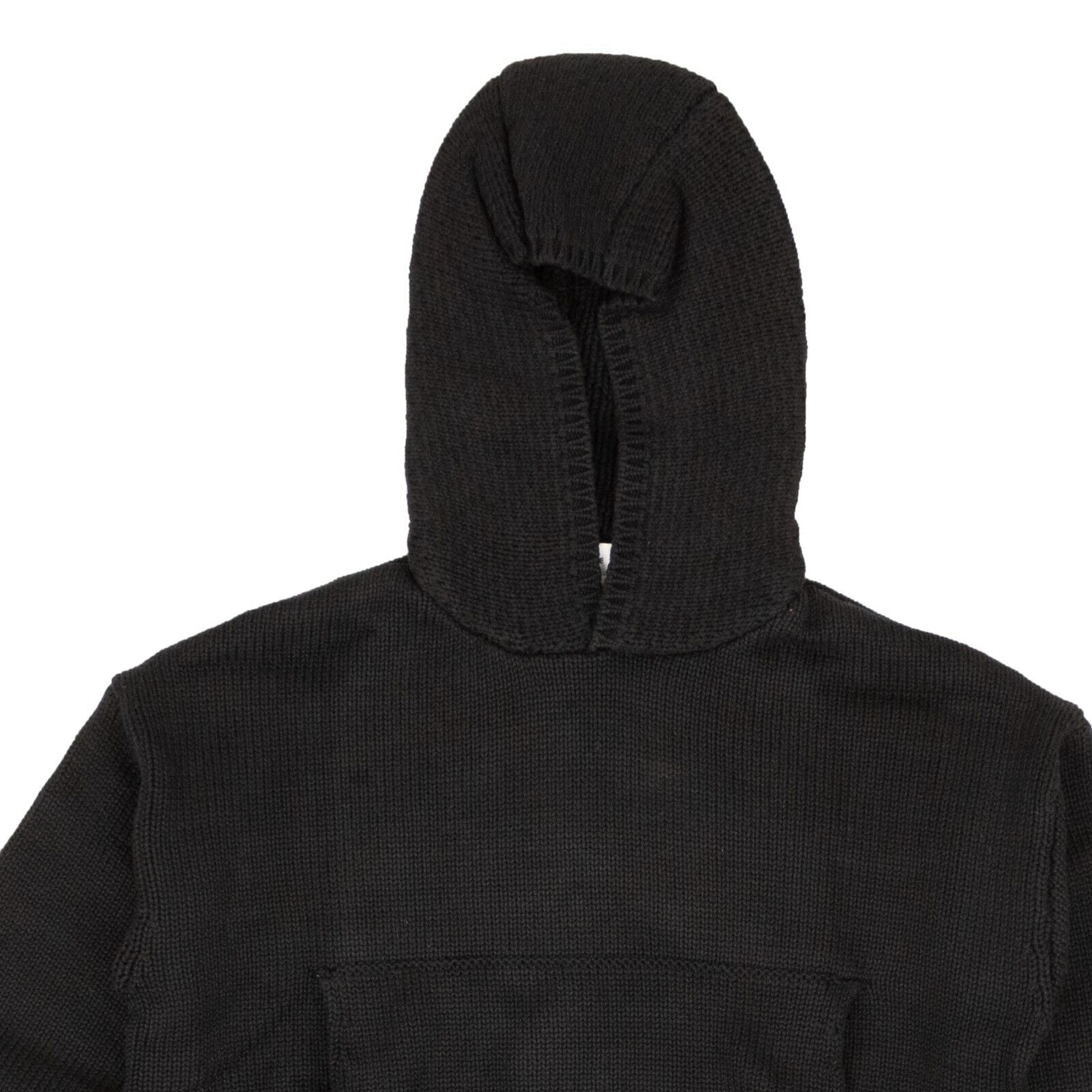 Alternate View 1 of Rhude Cotton Laze Pullover Hoodie Sweatshirt - Black