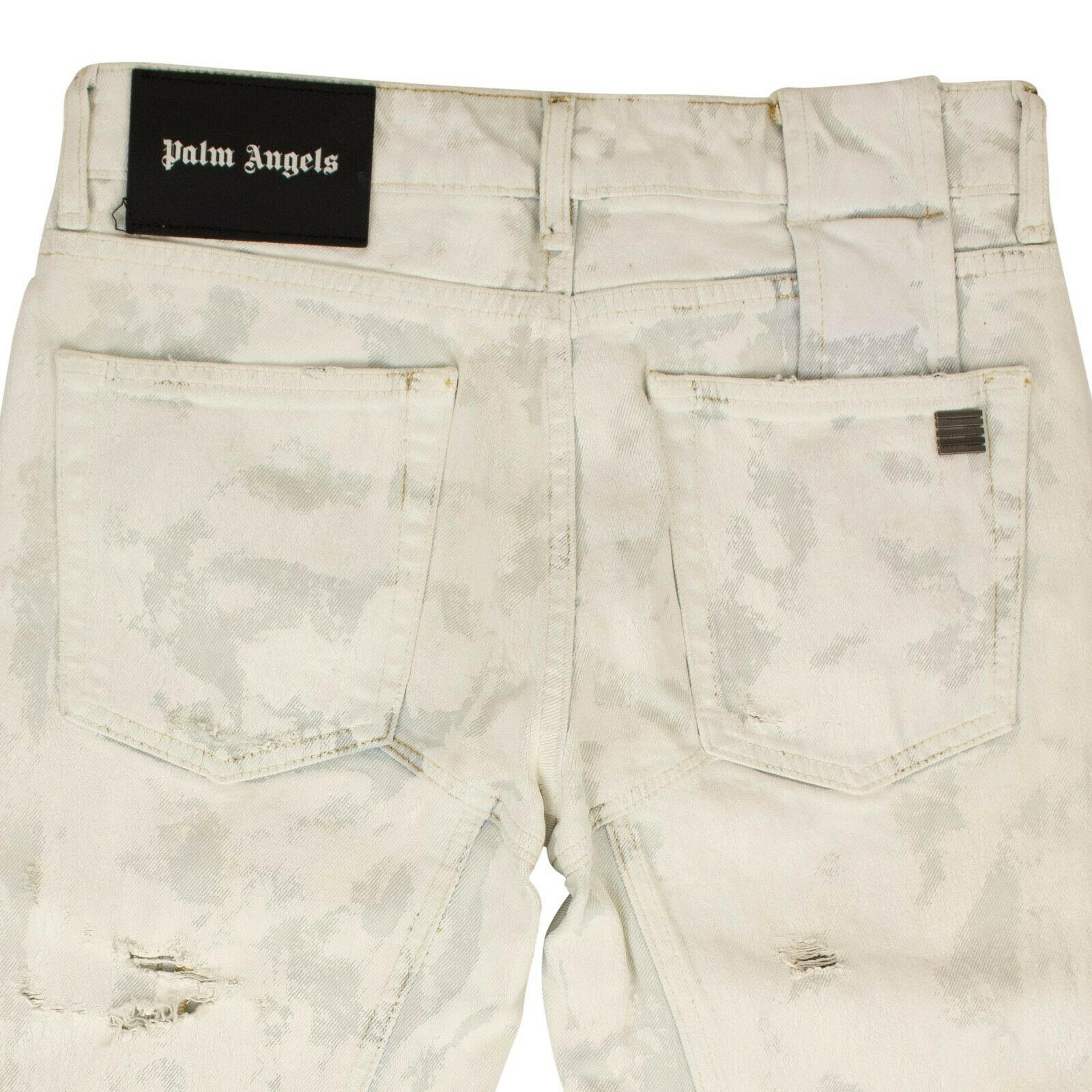 Alternate View 3 of Women's Blue And White Tie Dye Distressed Jeans