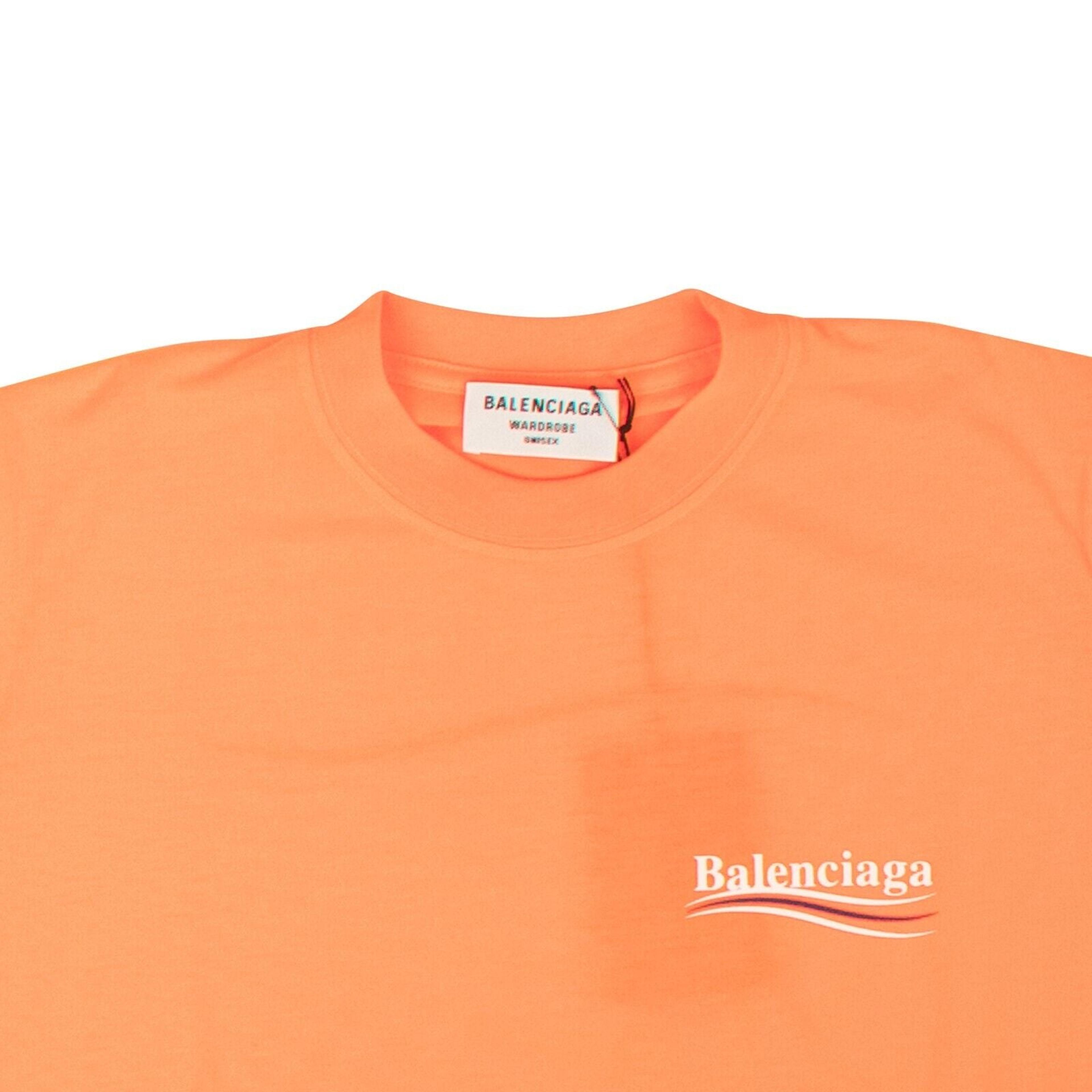 Alternate View 2 of Balenciaga Political Campaign T-Shirt - Orange